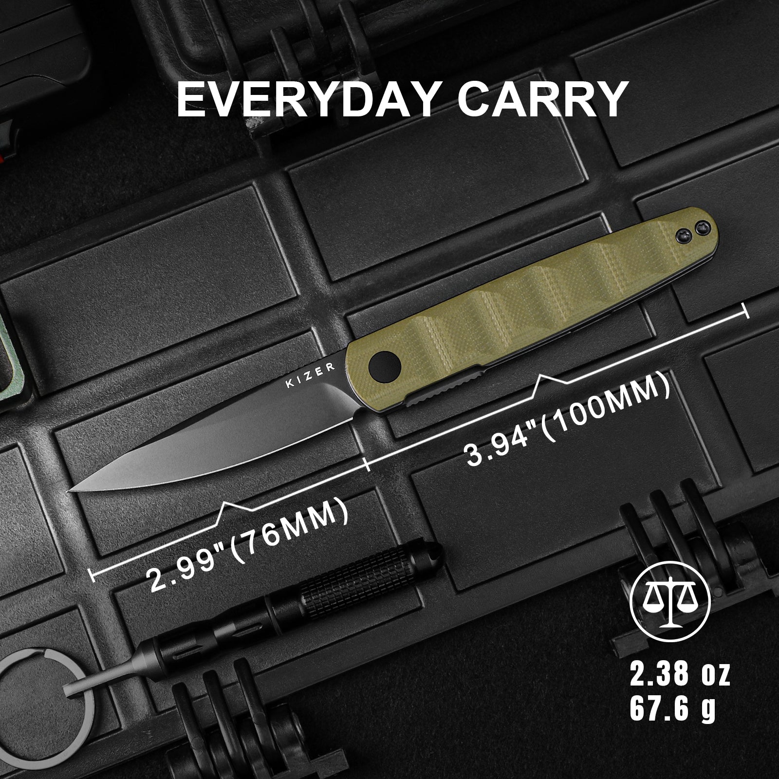 Bamboo | Nitro-V | G10(Olive Green) | V3722A2