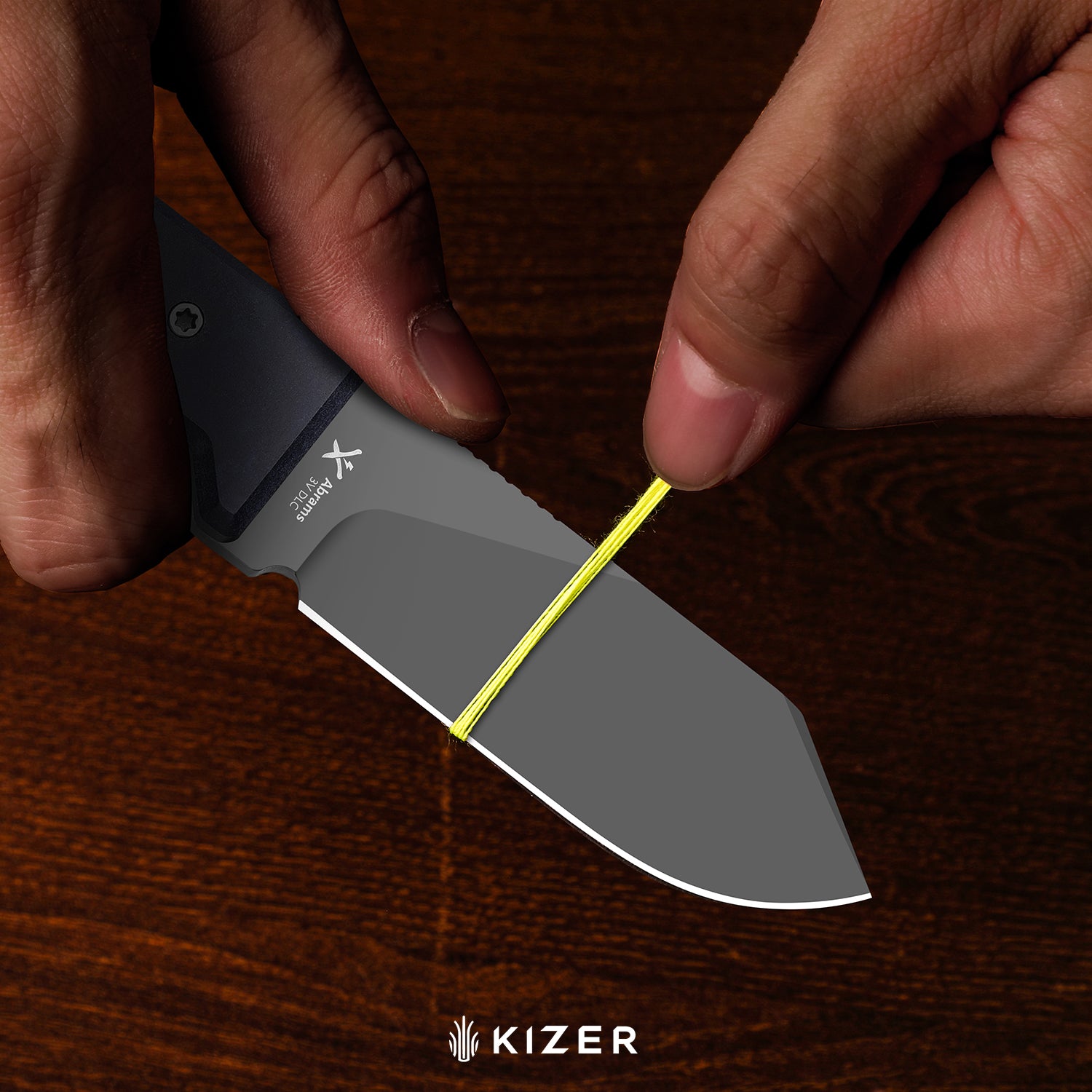 Abrams | Jordan Scolman's Design | G10 | Spey Point | 14C28N | KizerV™ 1133A3