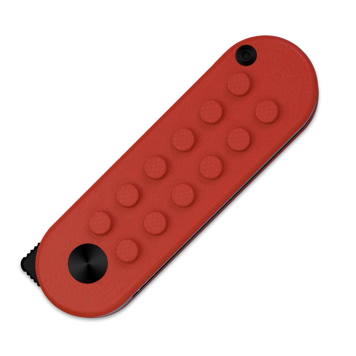 Mini Bay | 14C28N | Red Brick G10 Handle | V2583A4