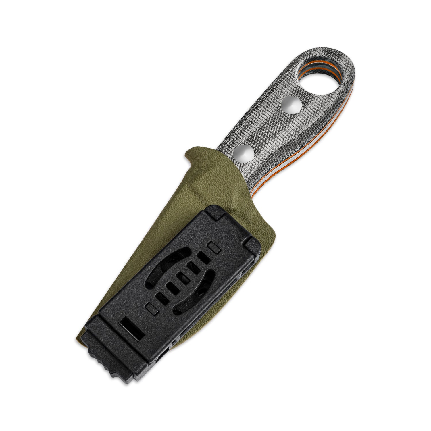 Beaver | Nitro-V | Micarta+ Orange G10 | KizerV™ 1078A2