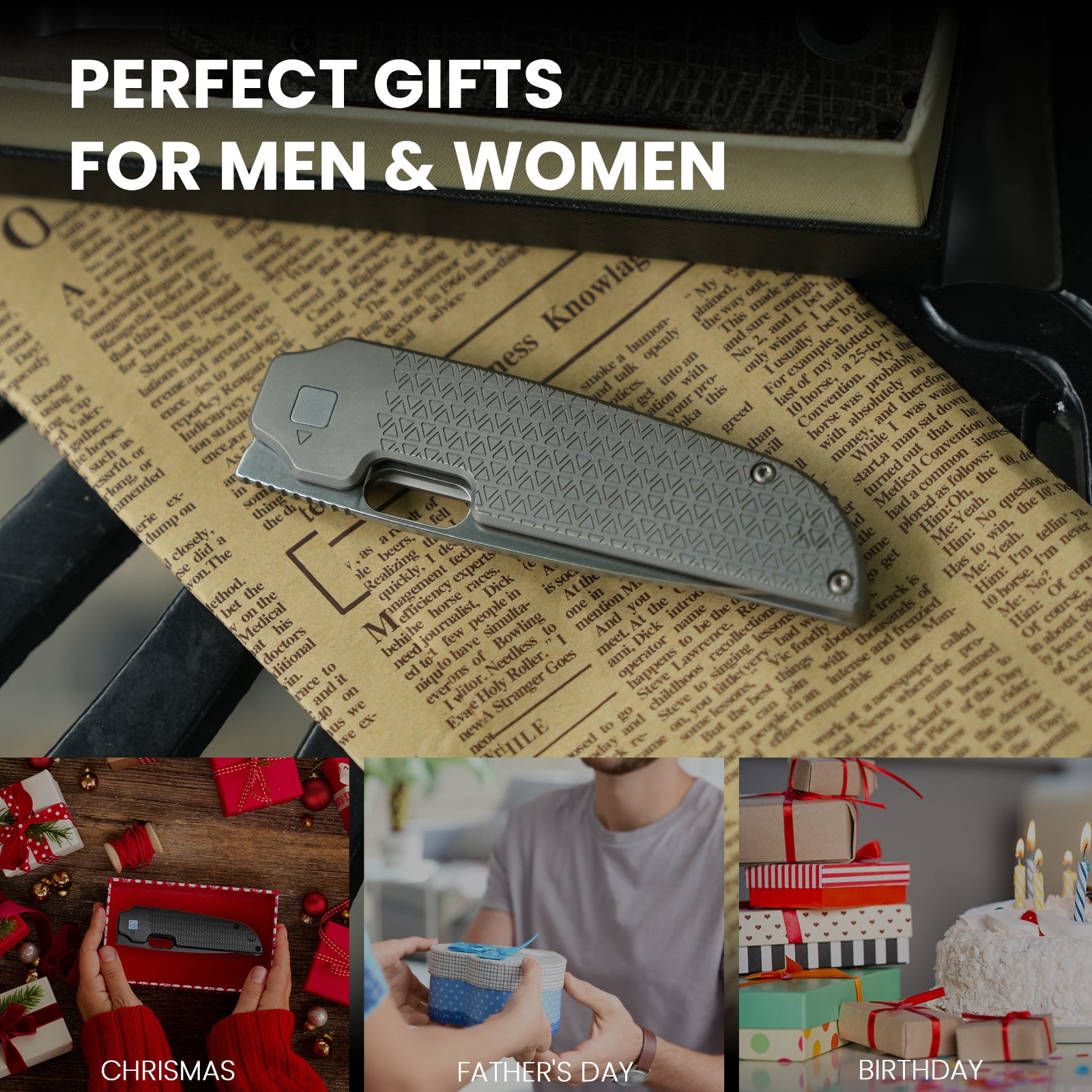 Varatas | S35VN | Titanium | Ki3637A1