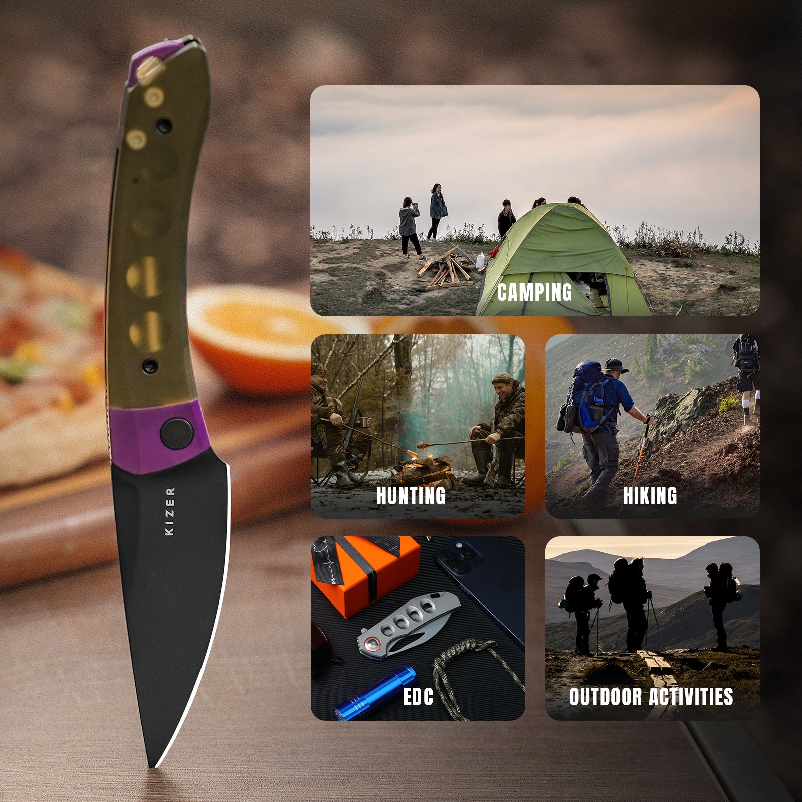 Mini Momo | Nitro-V | Aluminum(Purple)+PEI | KizerV™ 3663A1