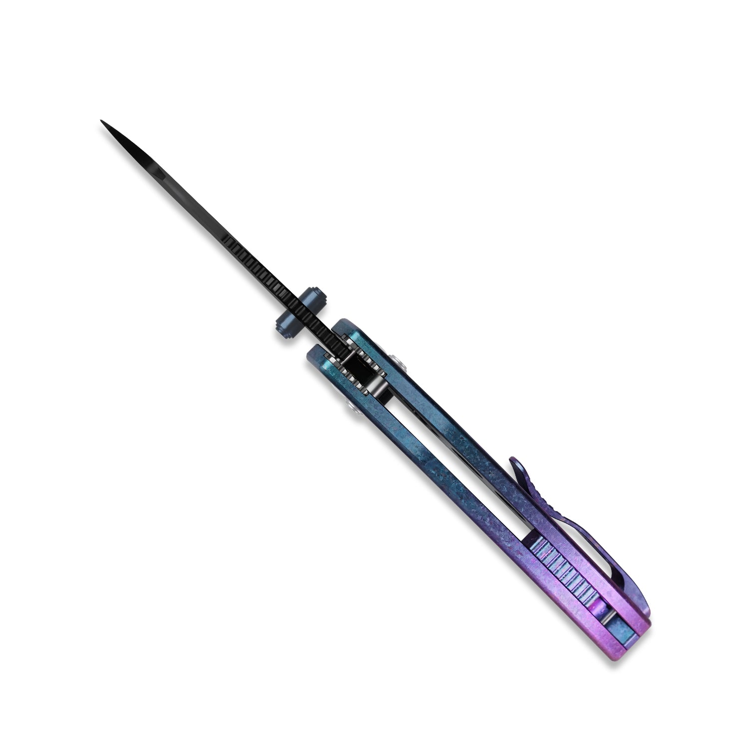 Mini Bulldog | S45VN | Titanium & Crystallized Titanium | KizerB™ 3672SA1