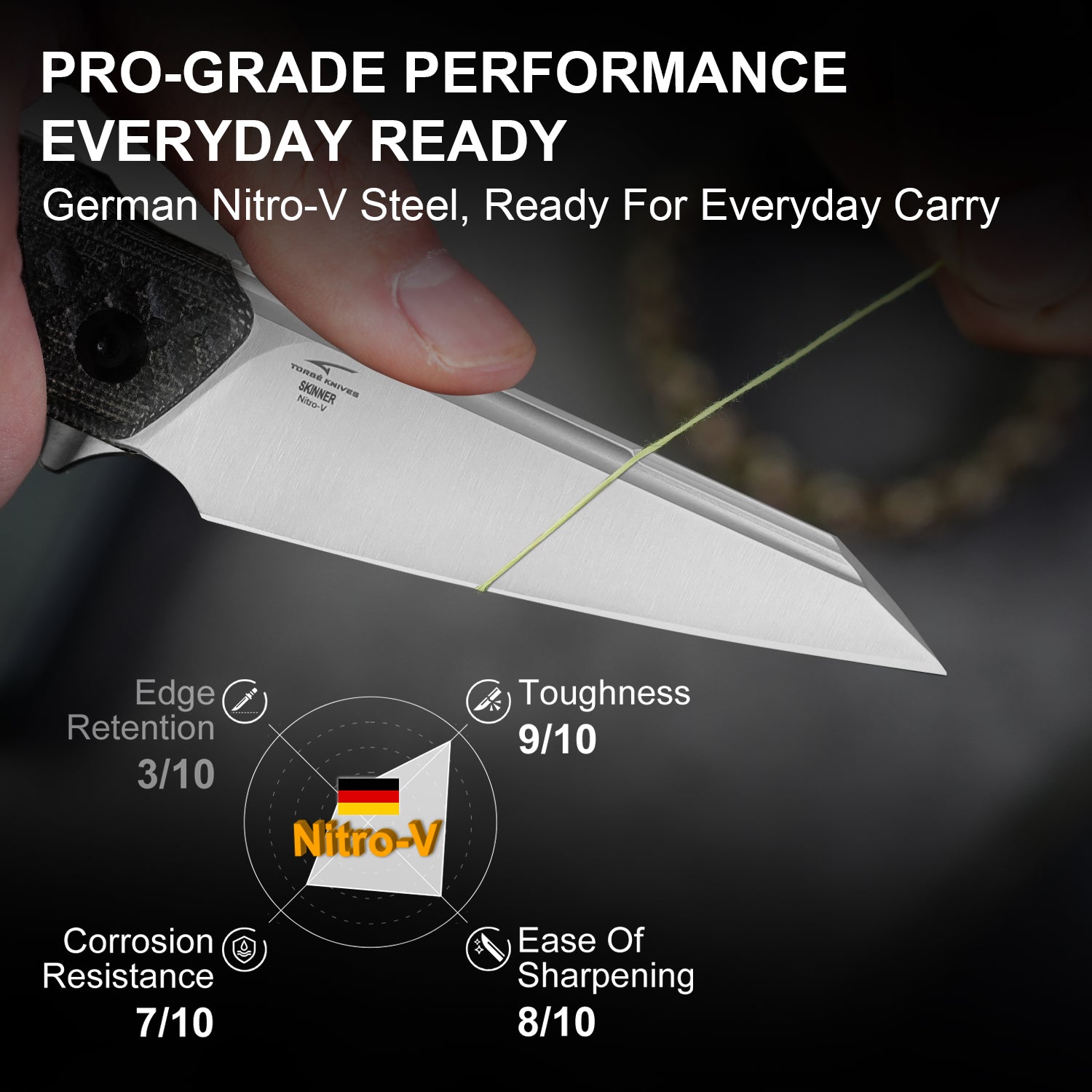 SKINNER | Nitro-V | Micarta | V3725A2