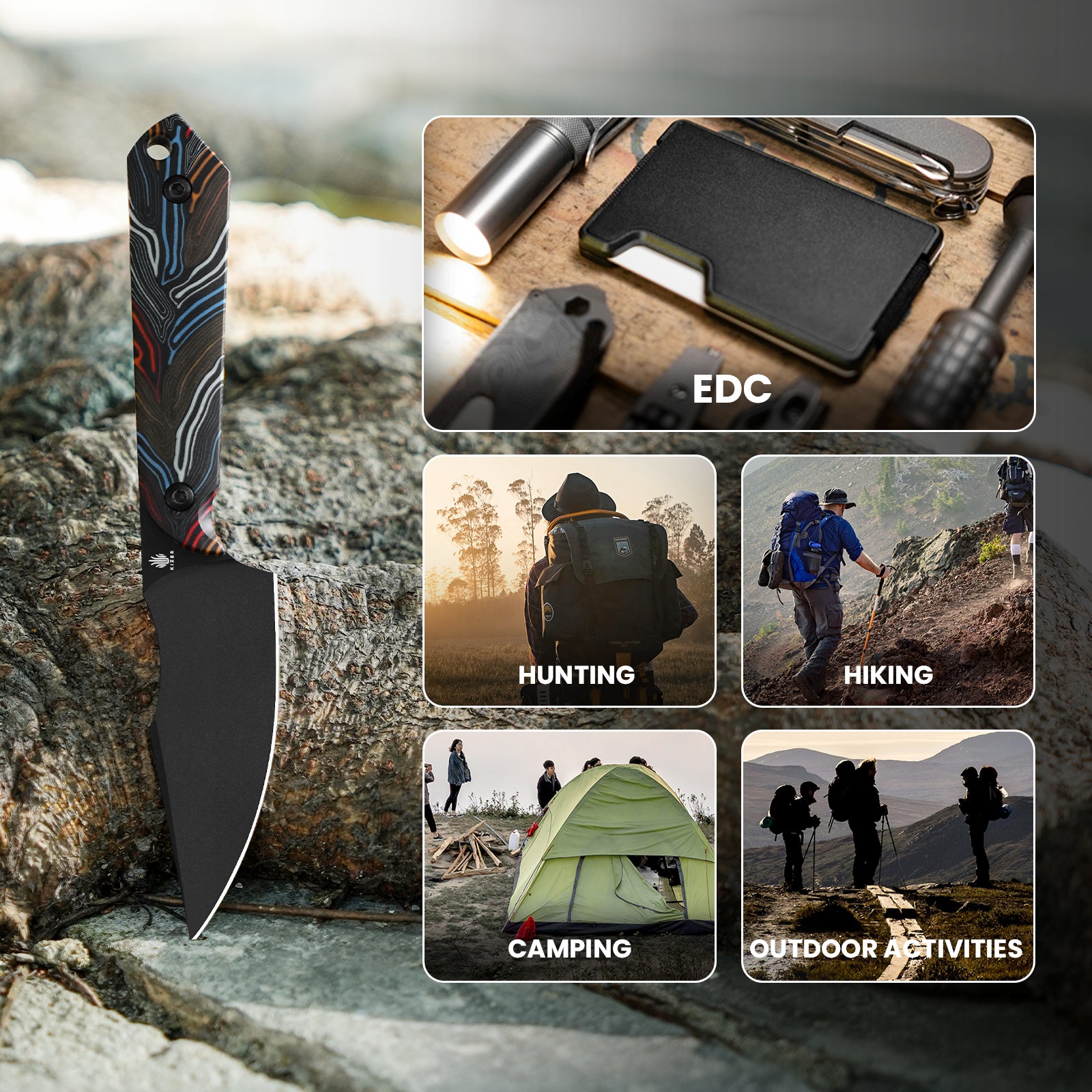 Mini Harpoon | 3V | G10 | KizerV™ 1040S6