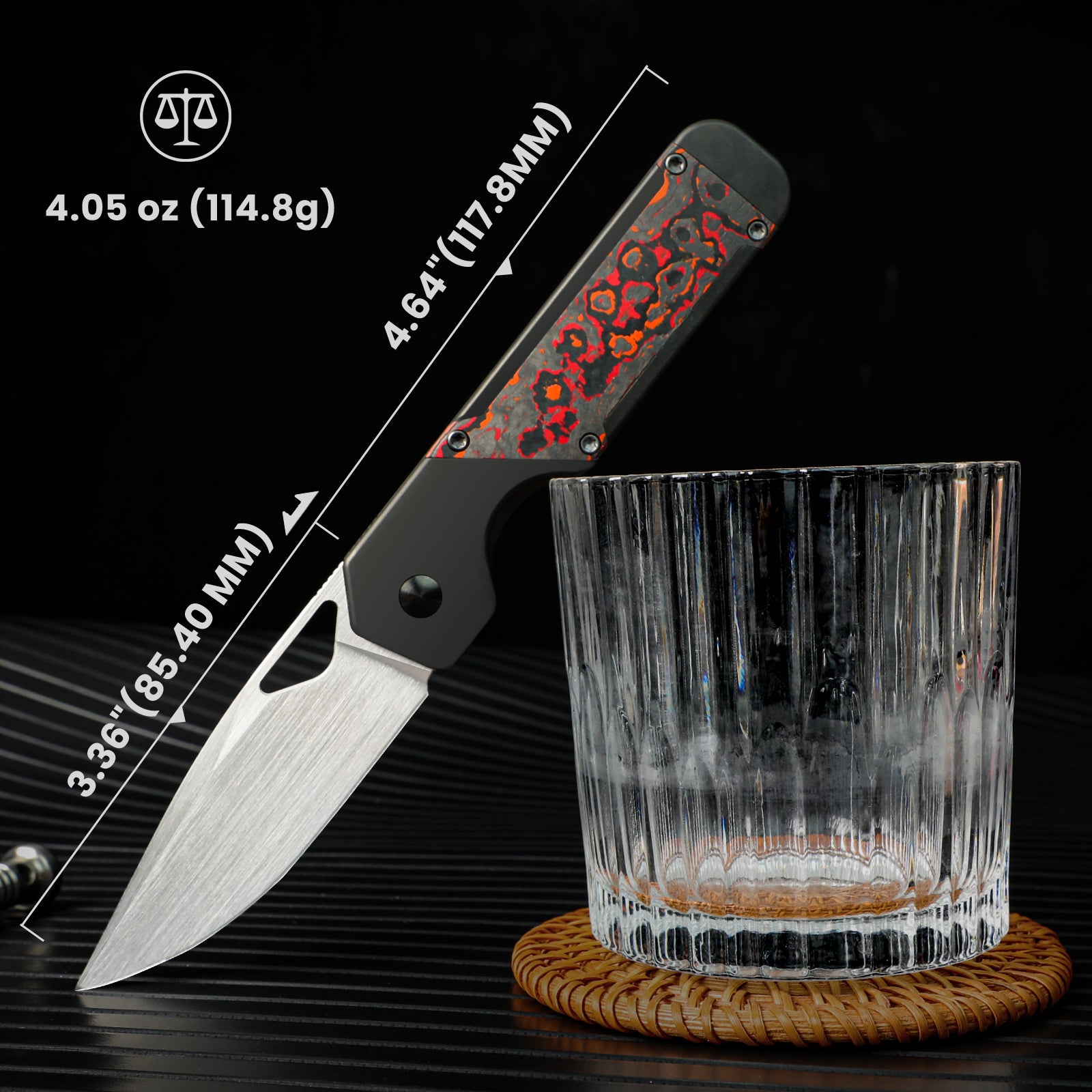 Militaw® | M390 | Titanium & Fat Carbon Mars Valley | Ki3634A5 | Exclusive | Limited Edition