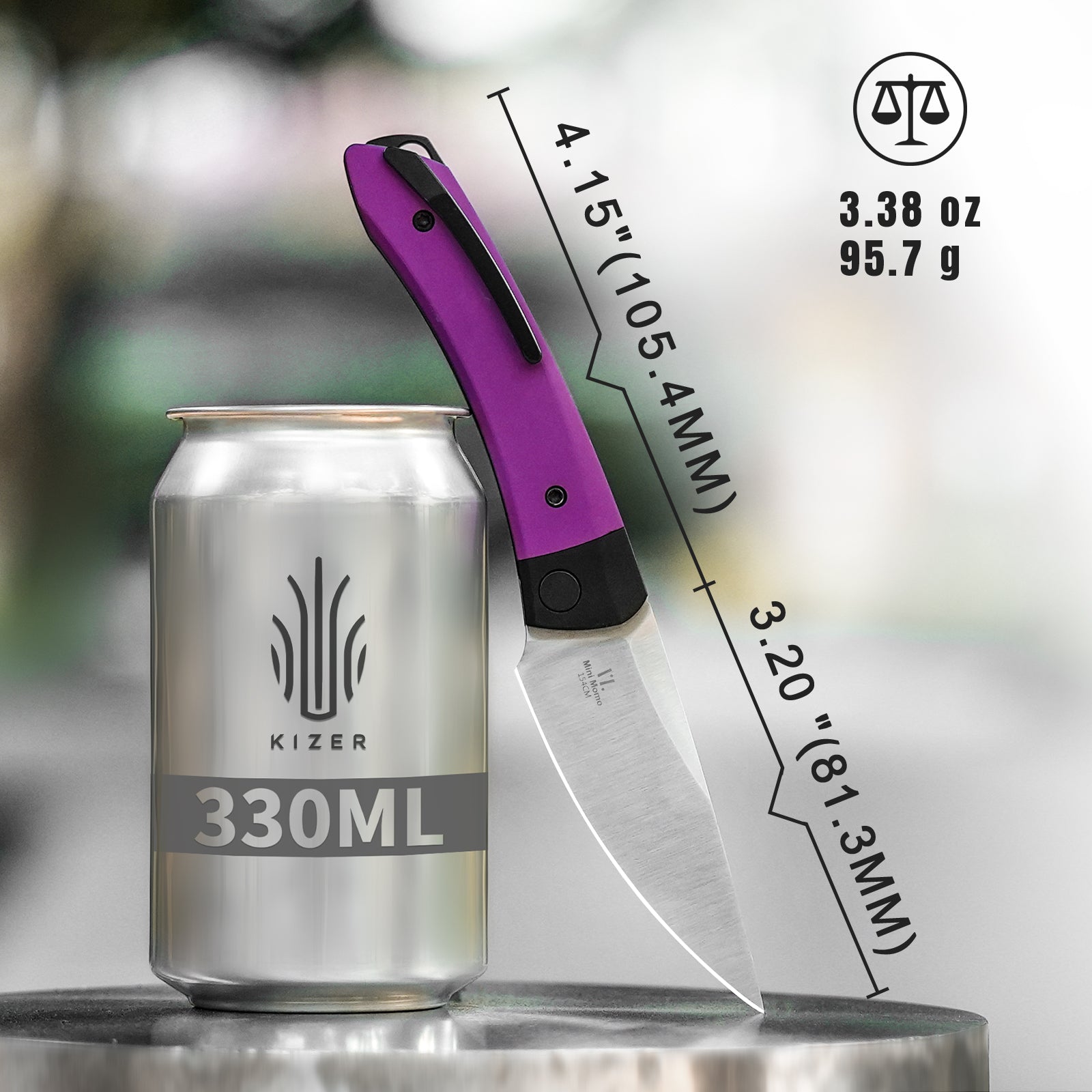 Mini Momo | 154CM | Aluminum | KizerV™ 3663M3