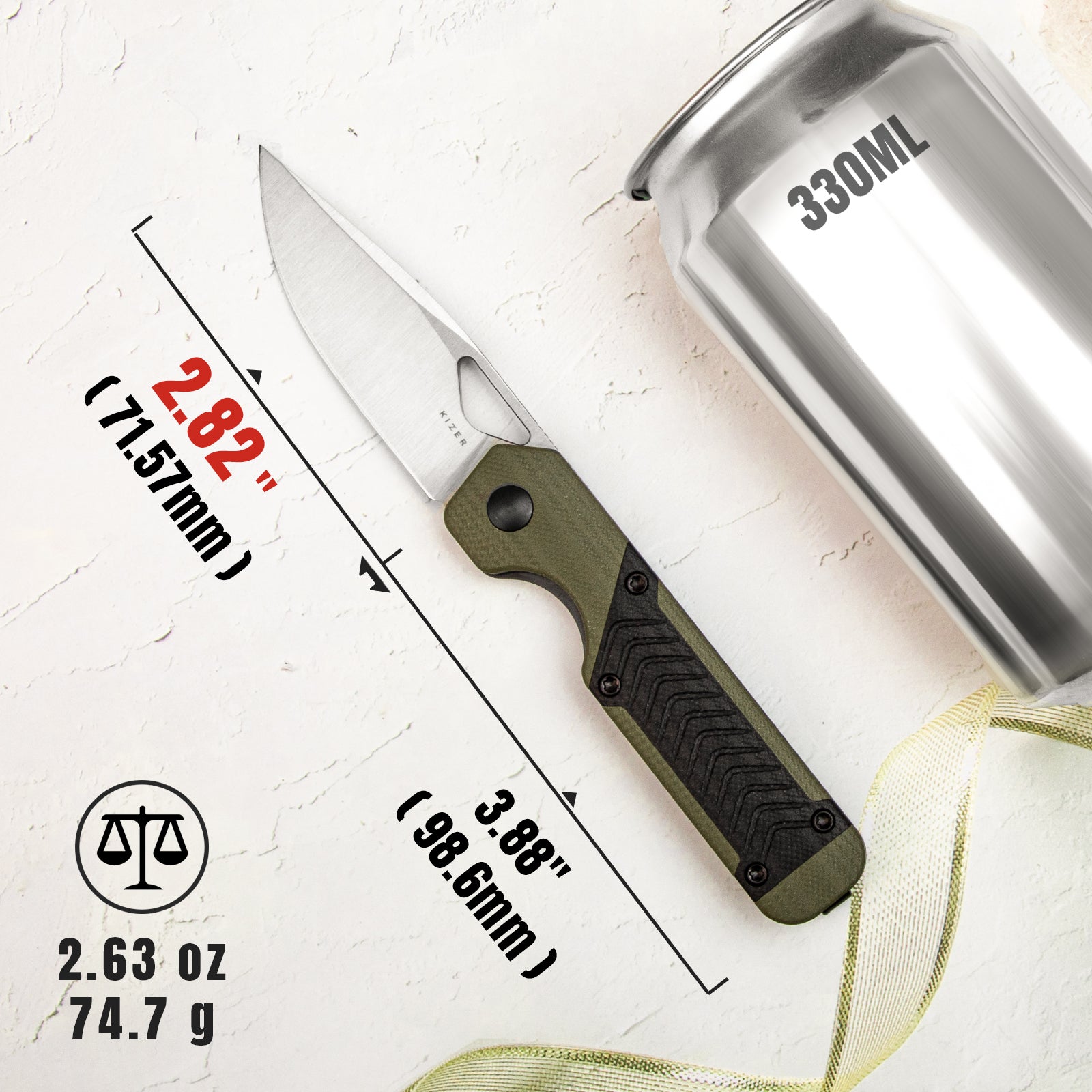 Mini Militaw | Nitro-V | G10 | KizerV™ 3634SA6