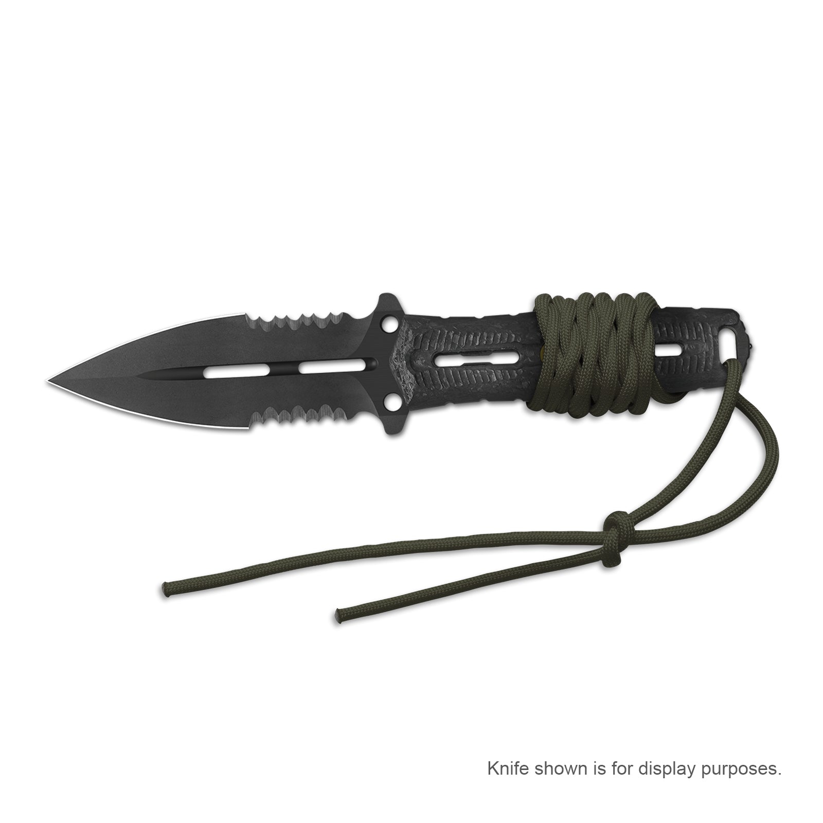 Kizer Paracord | EDC Tool Lanyard | Durable Green Braided Paracord | 80CM