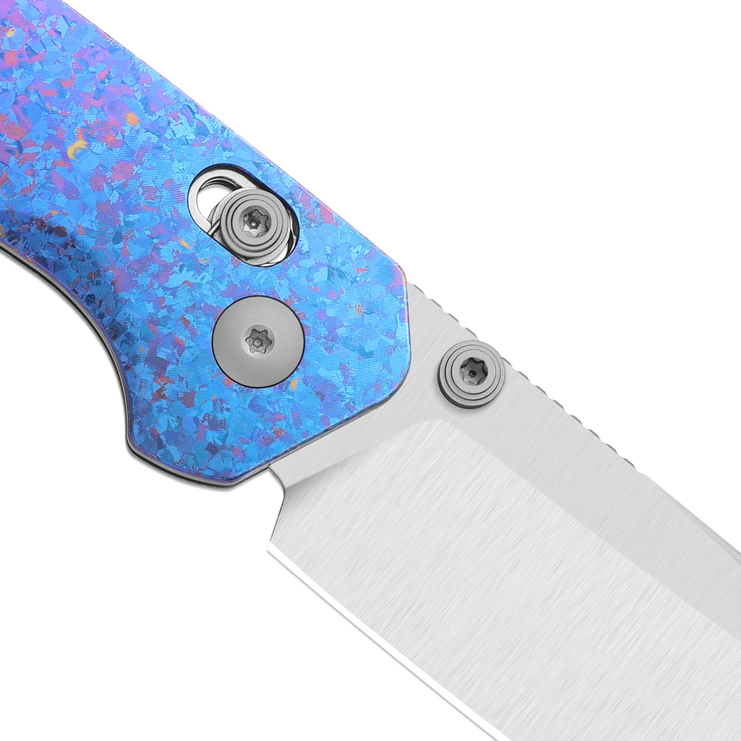 Madrac CL AirTi | Kizer Clutch Lock™ | M390 | Crystallized Titanium | Satin | KizerB™ 3693ACS2