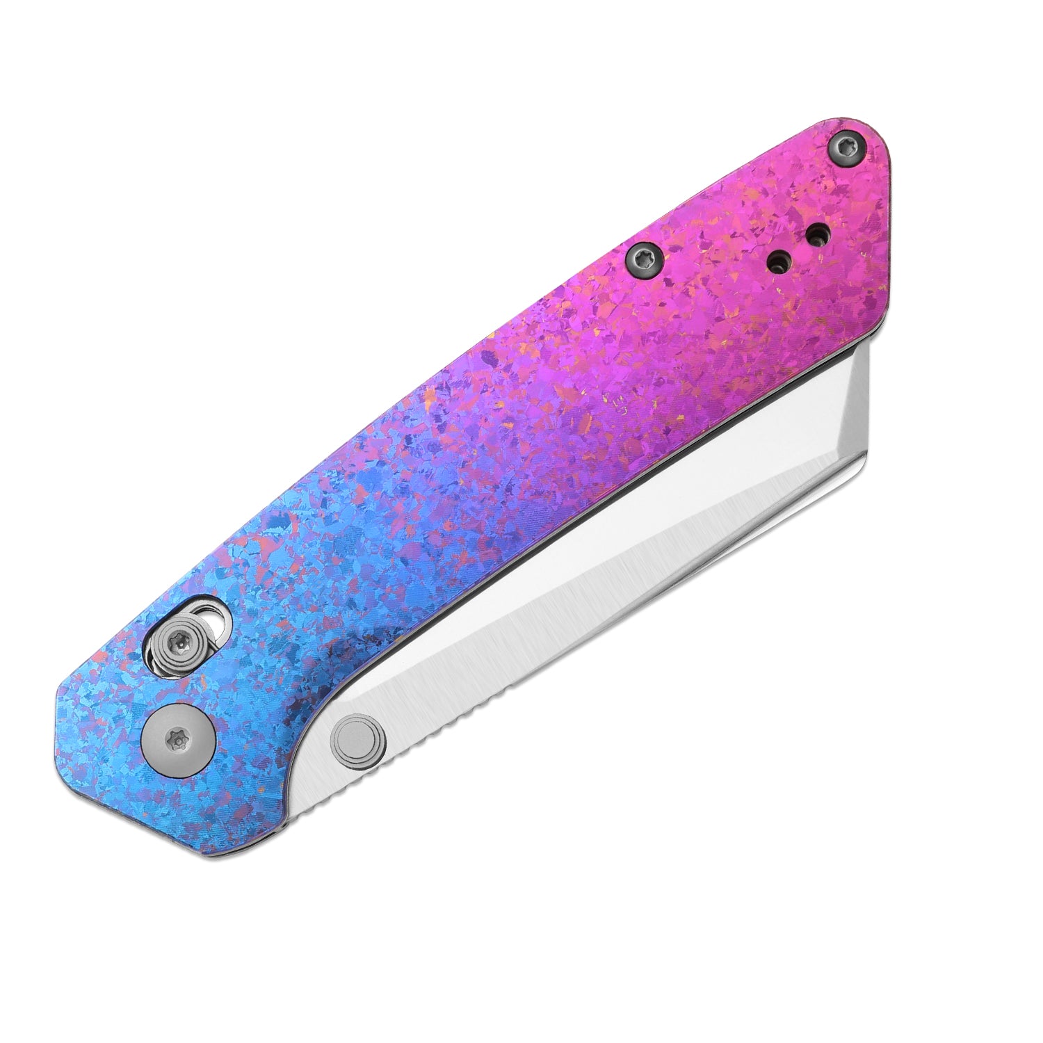 Madrac CL AirTi | Kizer Clutch Lock™ | M390 | Crystallized Titanium | Satin | KizerB™ 3693ACS2