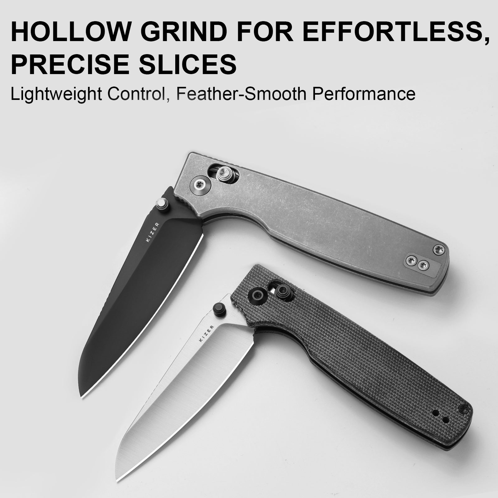 Original 2 | S45VN | Titanium | KizerB™ 3605.2SA1