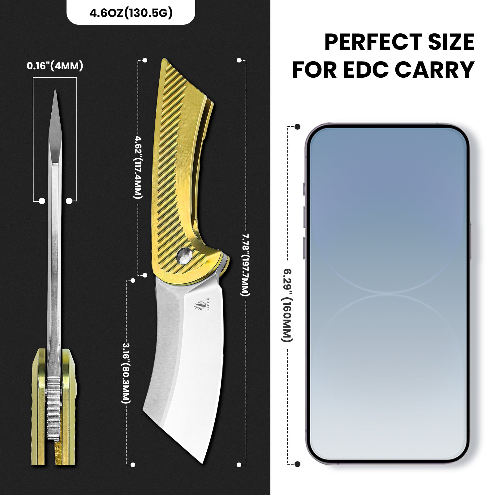 Dawn | S35VN | Titanium | Ki3673A1 | Exclusive