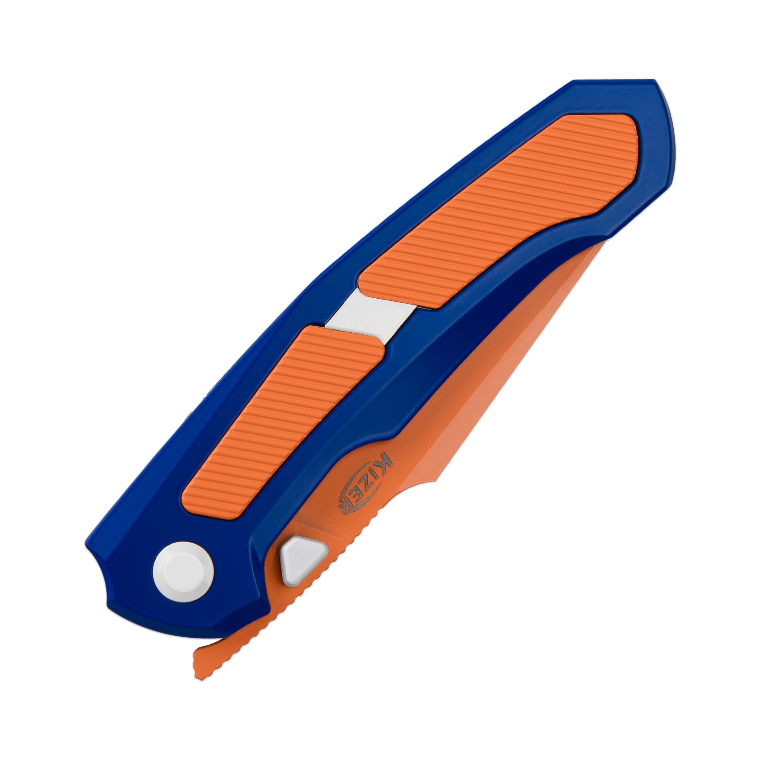 Feweed | S35VN | Blue & Orange Handle | Ki3694A8