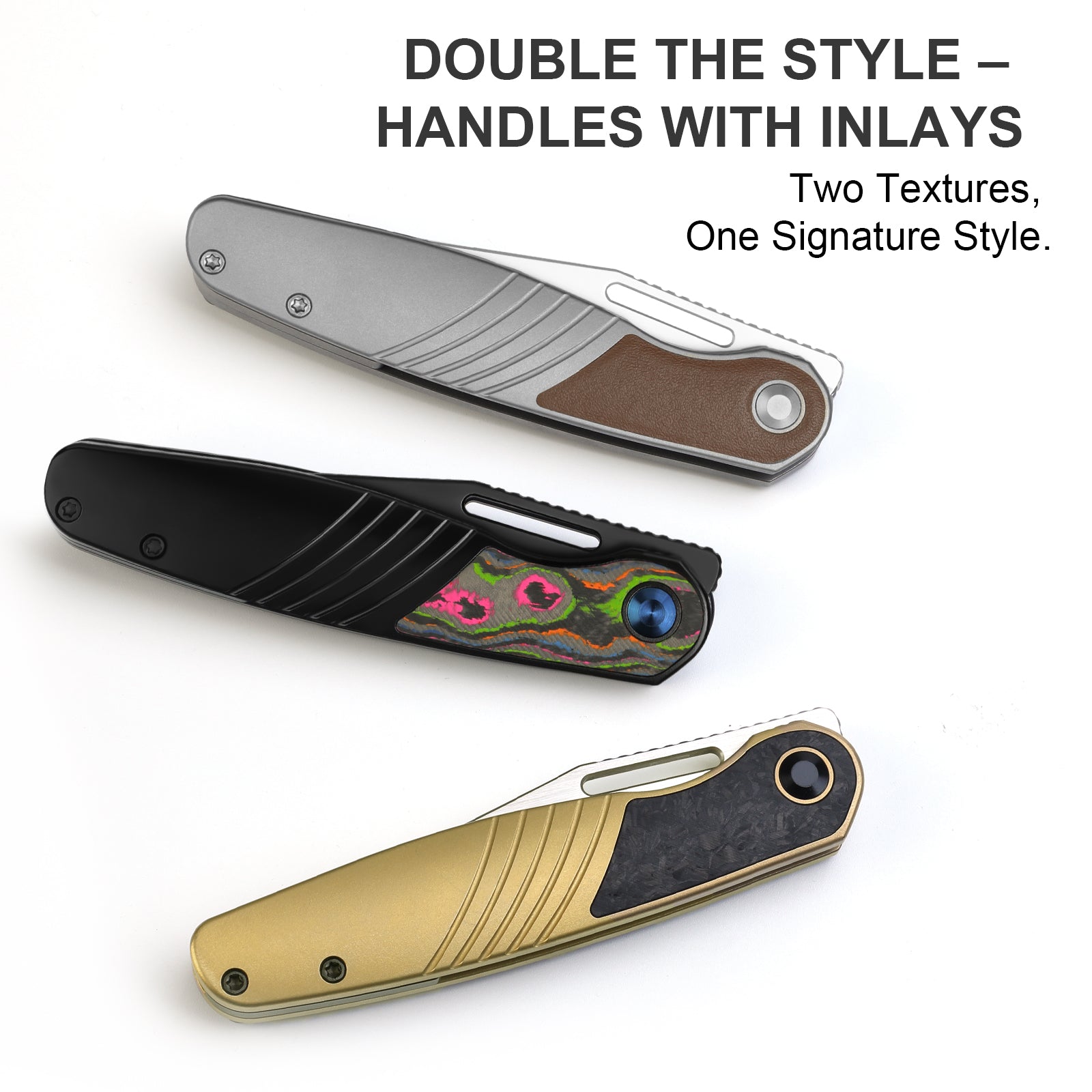 Raze | S45VN | Titanium & Camo Carbon | KizerB™ 3720A1