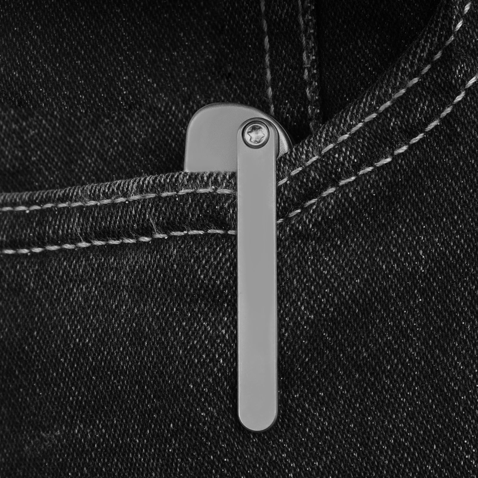 Raze | S45VN | Titanium & Leather | KizerB™ 3720A2