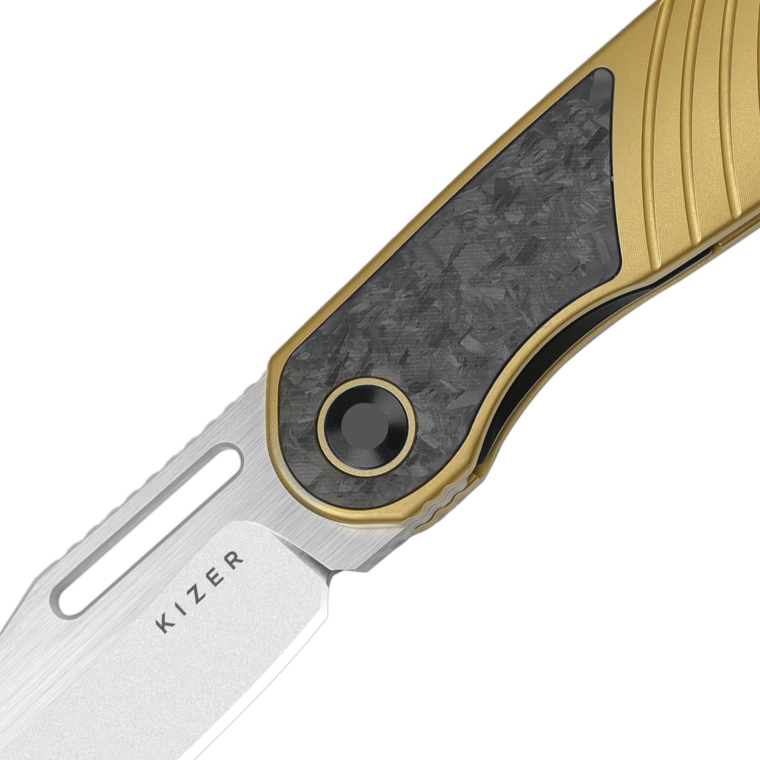 Raze | S45VN | Titanium & Carbon Fiber | KizerB™ 3720A3