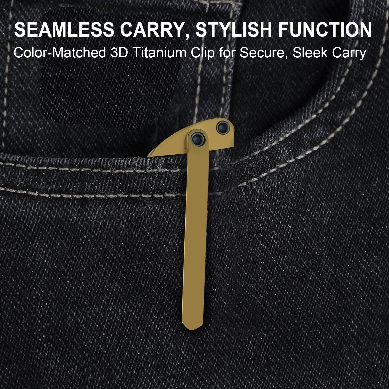 Quoll | S45VN | Titanium & Zirconium | Brushed | Matte DLC-Ultra | Ki3733A4