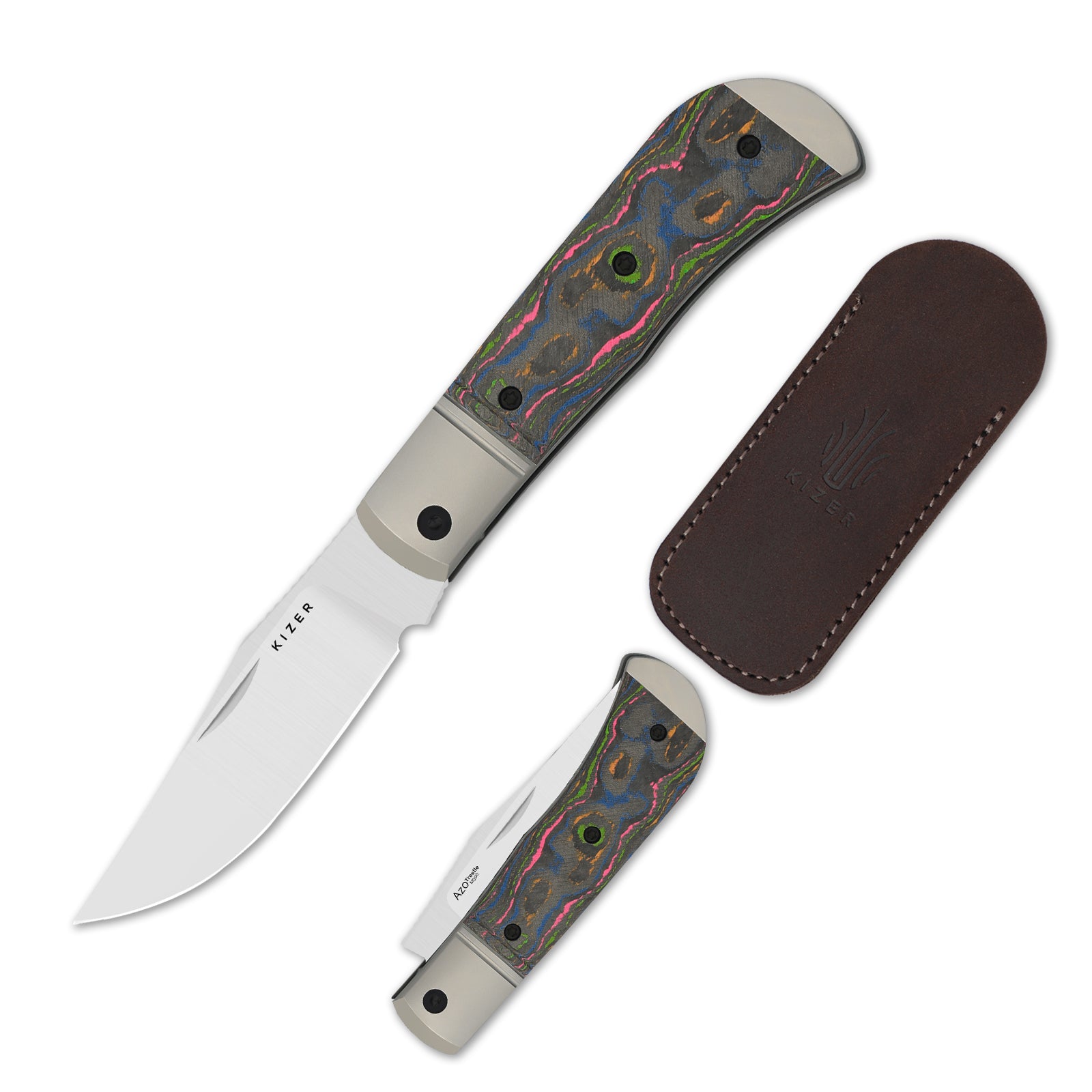 Trestle | M390 | Titanium & Camo 80s | Ki3761A2