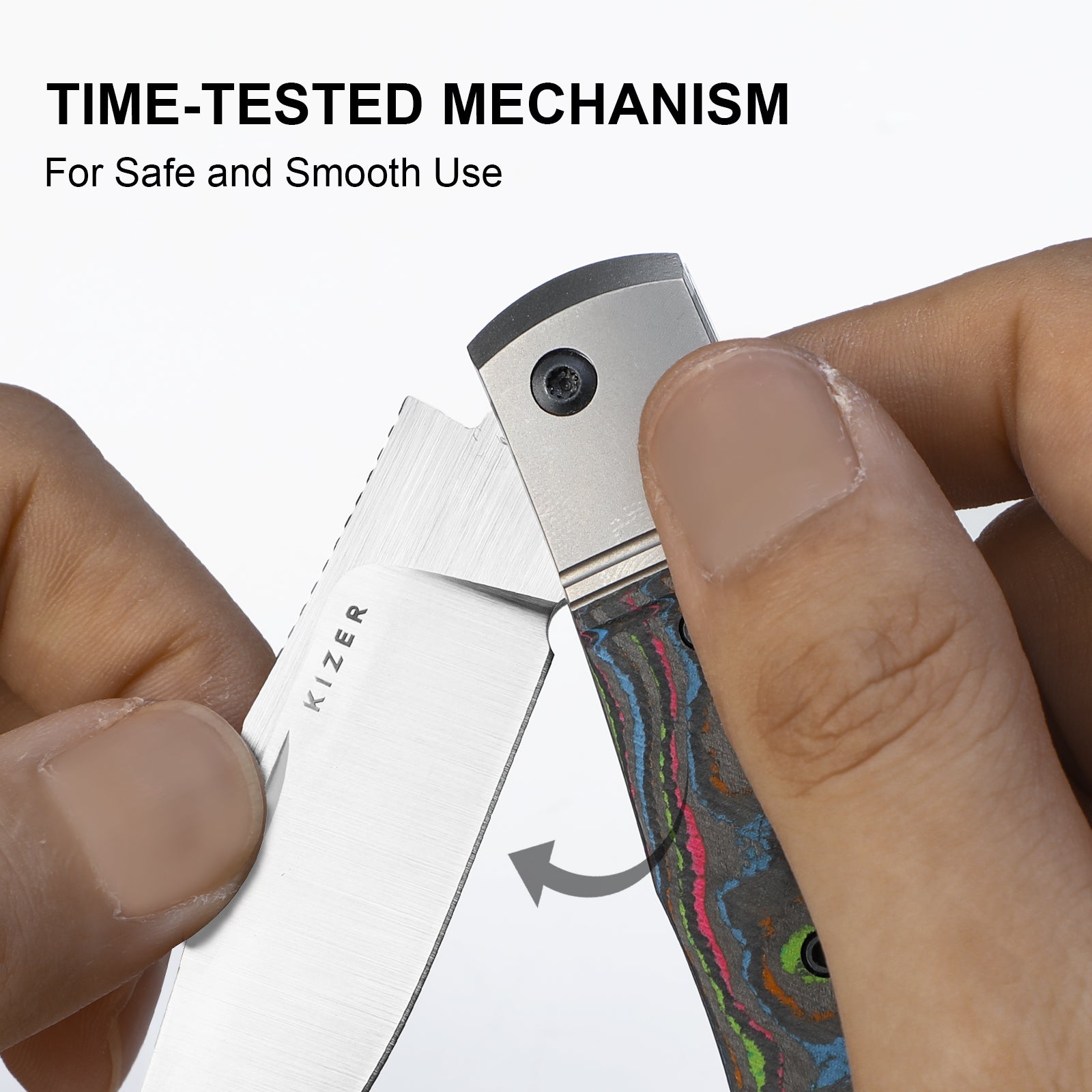 Trestle | M390 | Titanium & Camo 80s | Ki3761A2