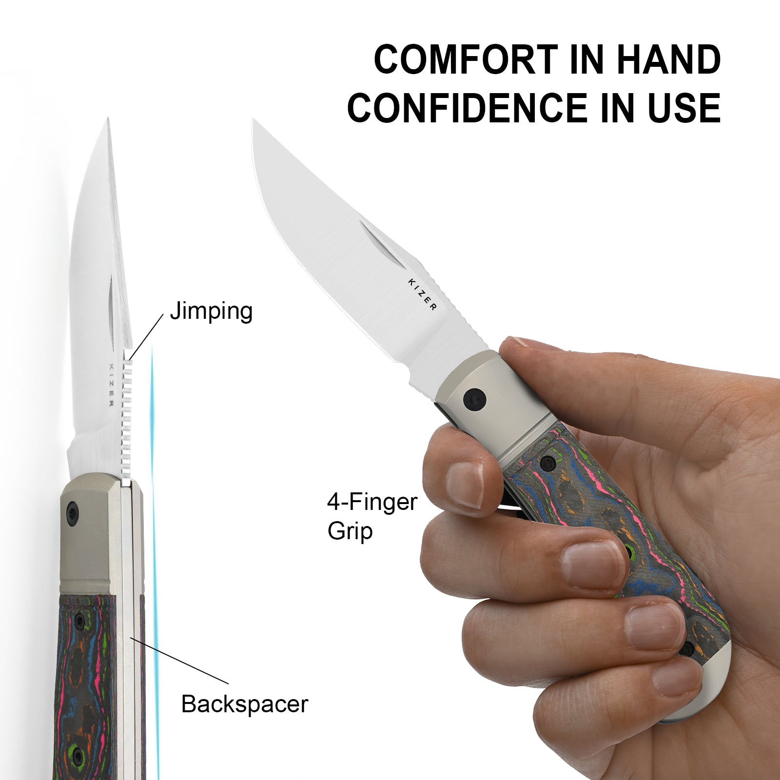 Trestle | M390 | Titanium & Camo 80s | Ki3761A2