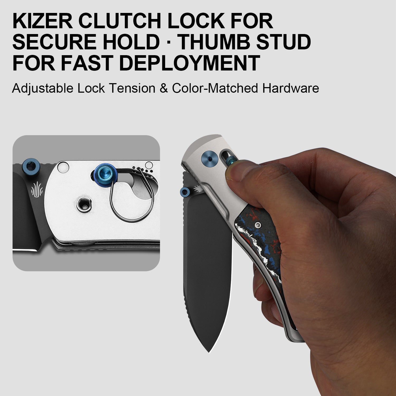 Tycho | M390 | Titanium & Fat Carbon | Ki4761A2