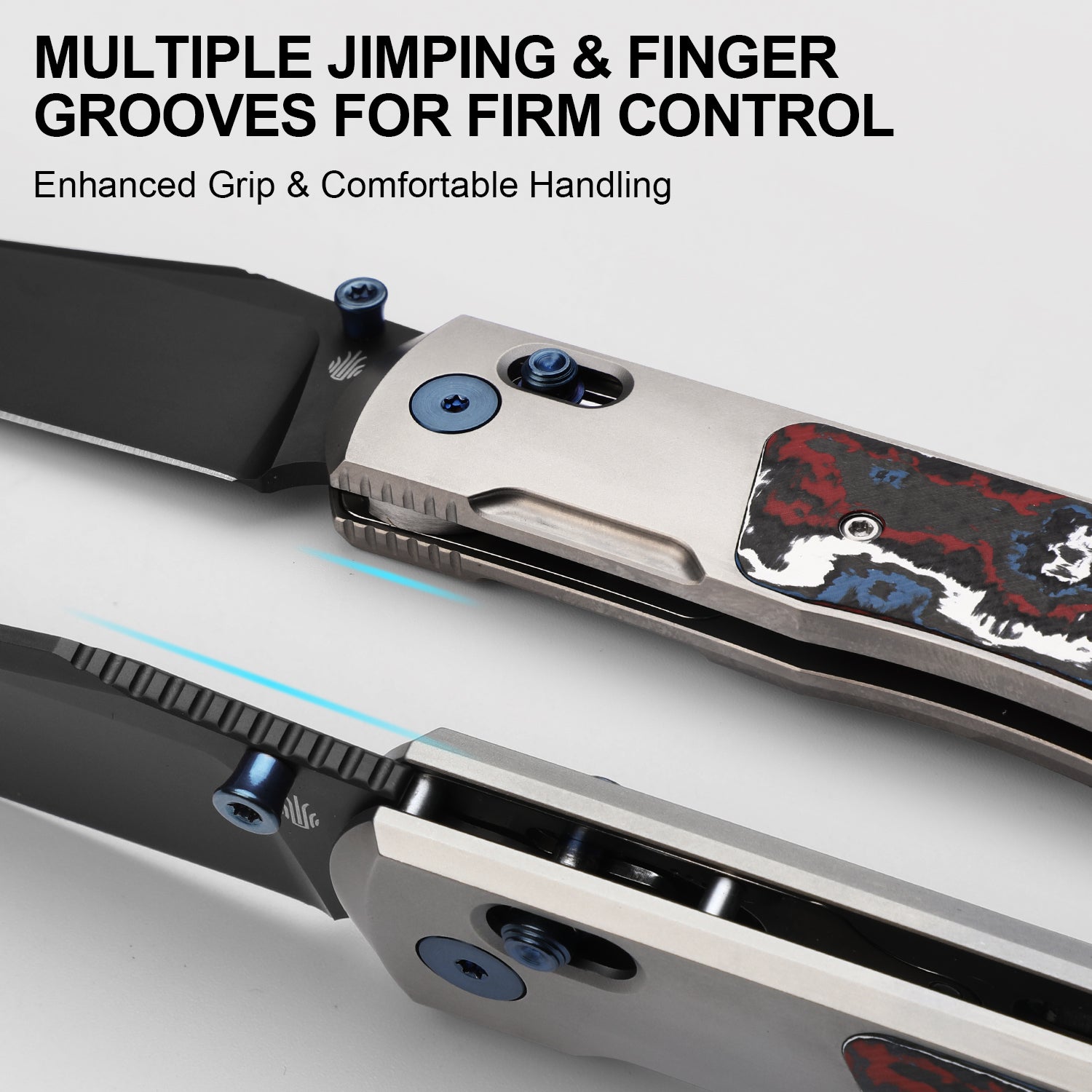 Tycho | S45VN | Titanium & Fat Carbon | KizerB™ 4761A3