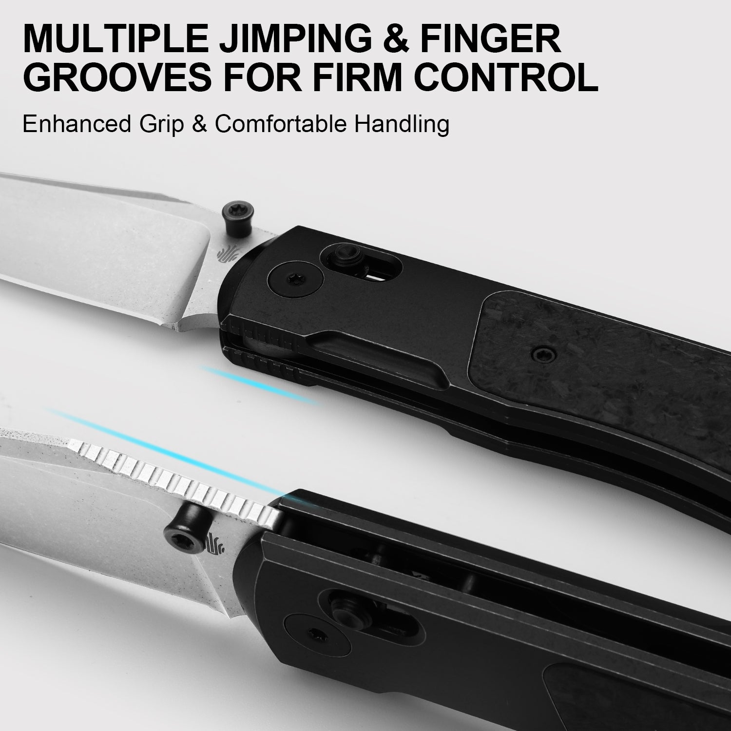 Tycho | M390 | Titanium & Carbon Fiber | KizerB™ 4761A4