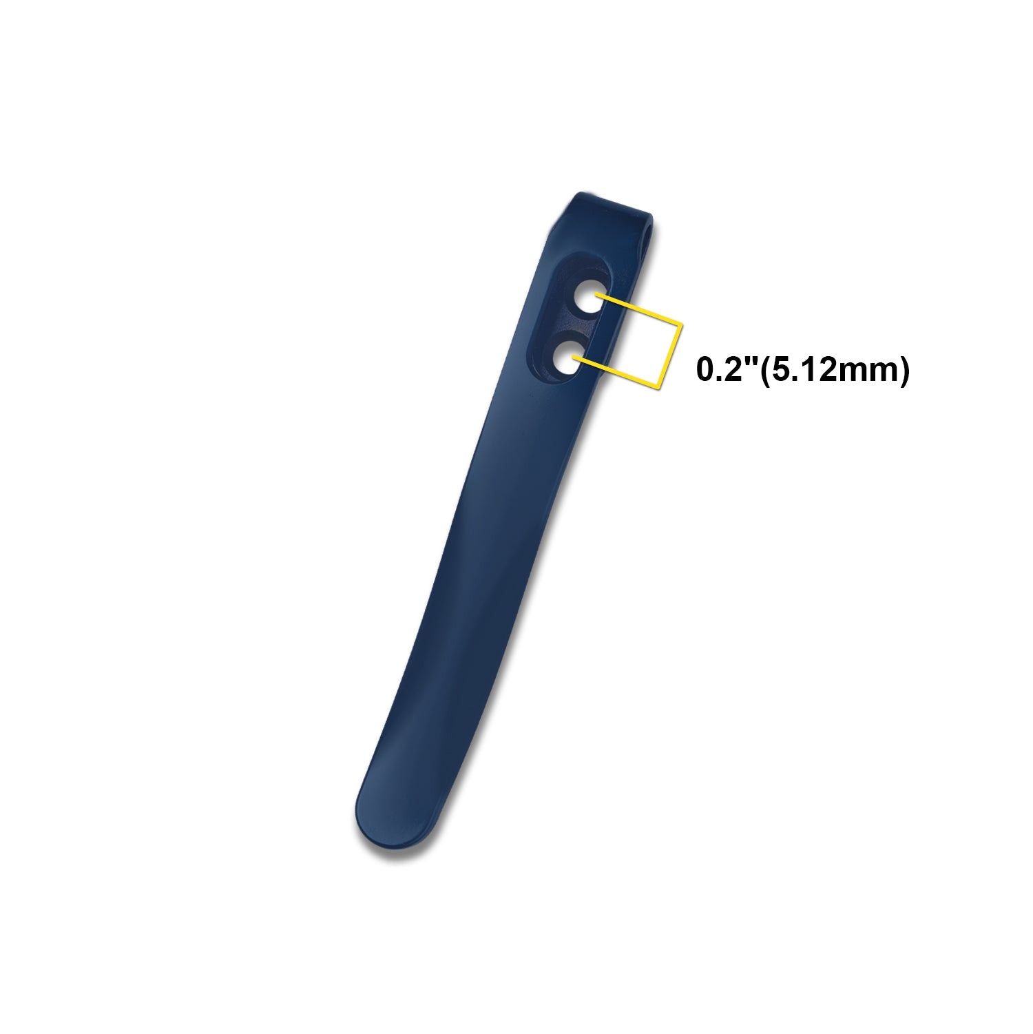 Kizer Titanium Pocket Clip with Screws For Folding Knives KS401 (Blue)