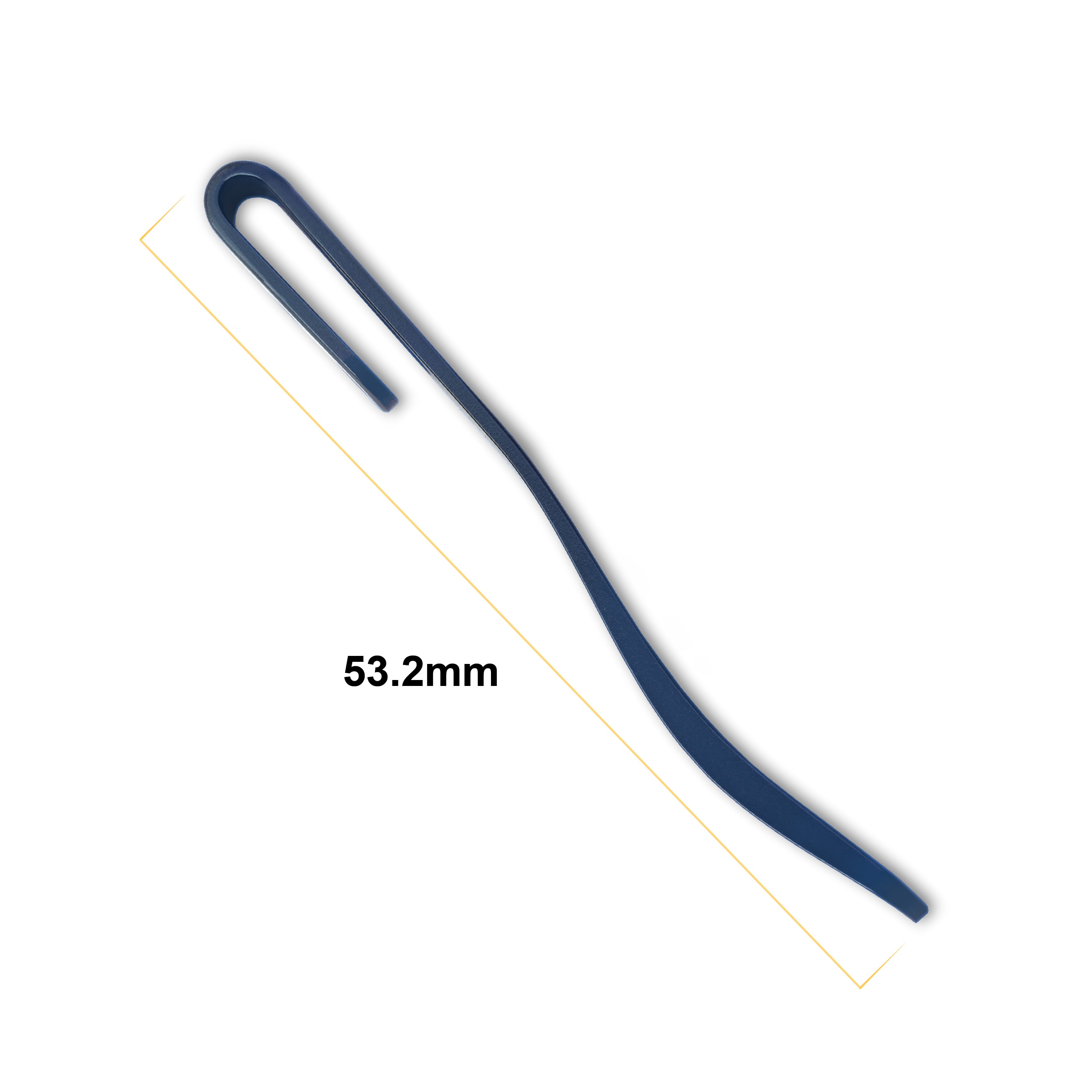 Kizer Titanium Pocket Clip with Screws For Folding Knives KS401 (Blue)