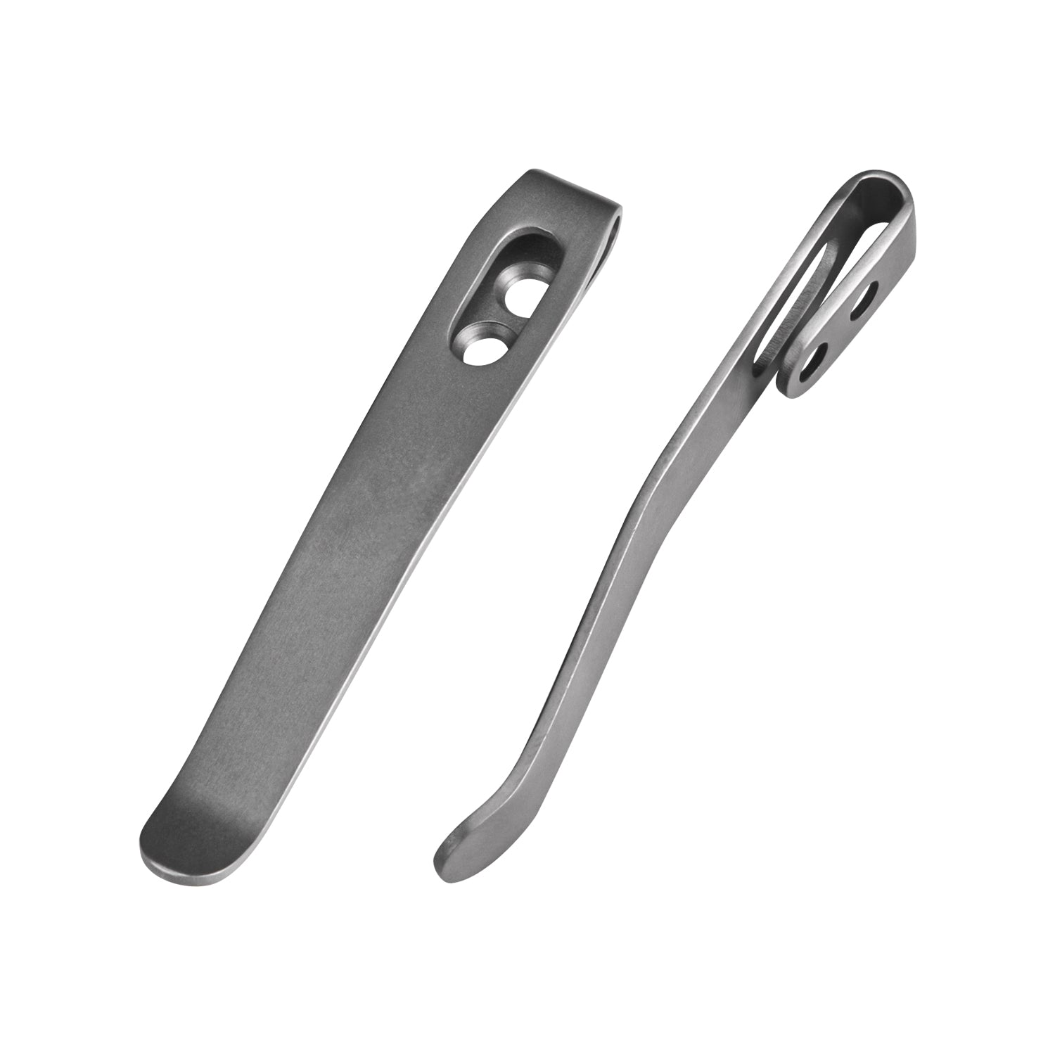 Kizer Sand Blasting Pocket Clip Black Color with Screws for EDC Knife KS701