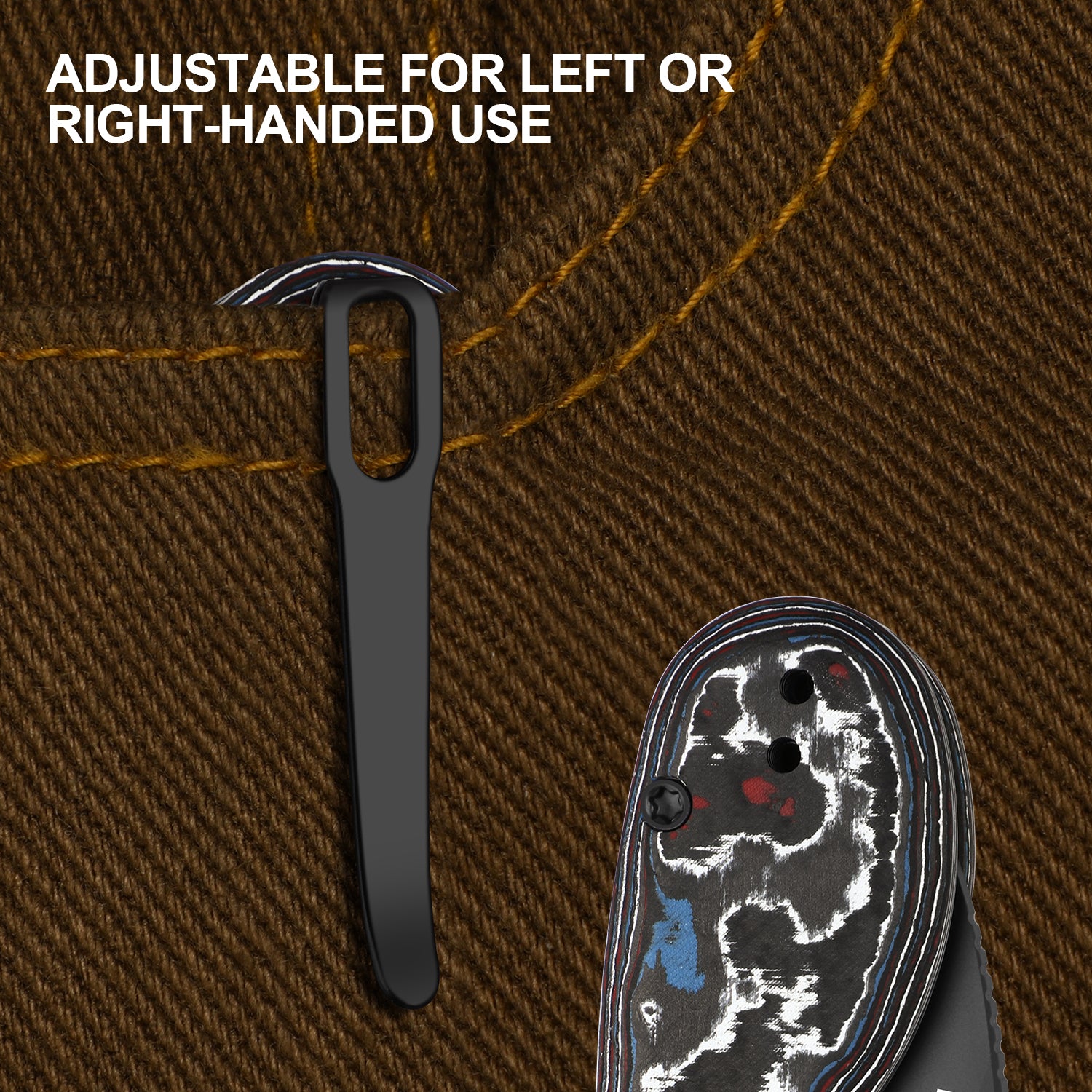 Microbe™ | Kizer Button Liner Lock™ | Ultra DLC | M390 | Fat Carbon | KizerB™ 2742A2