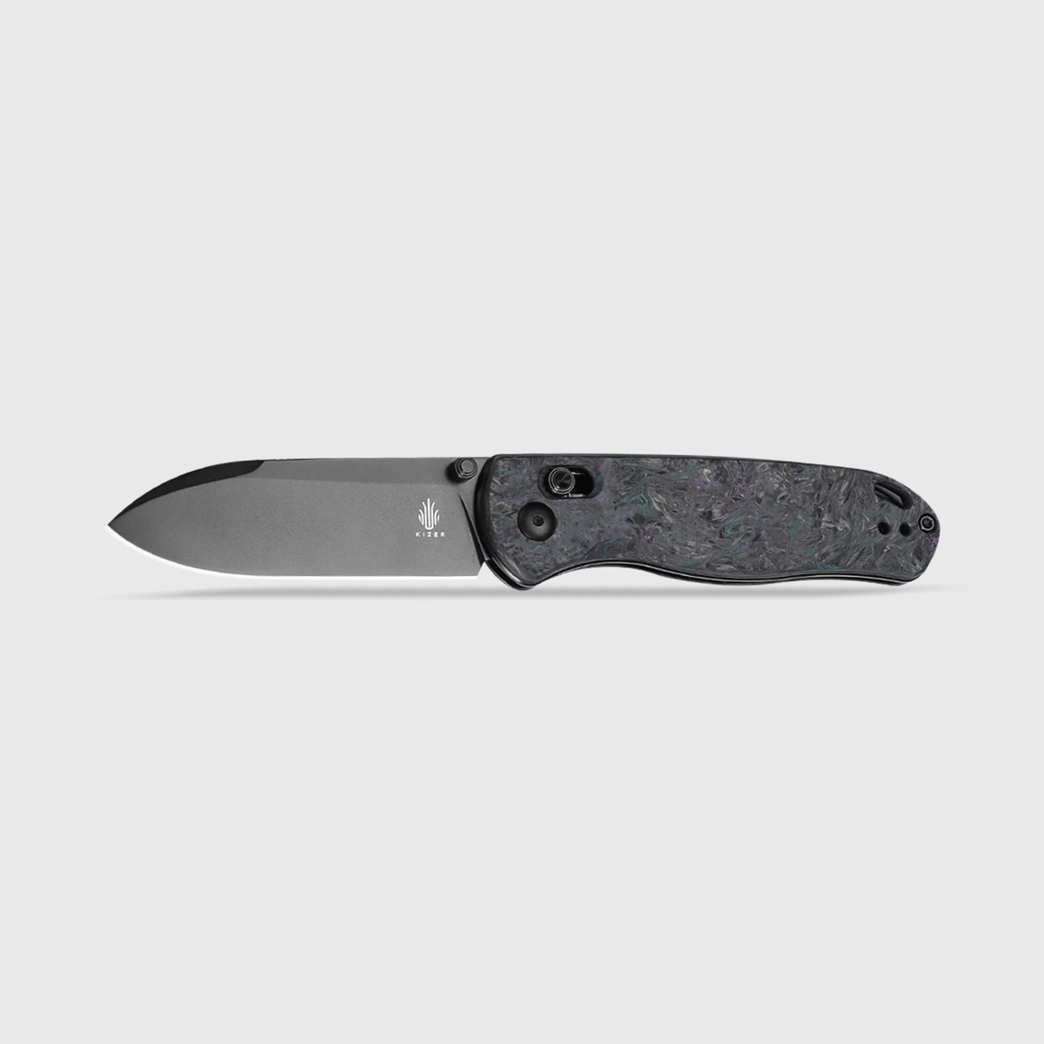 Drop Bear S35VN Blade Fat Carbon Handle Ki3619A4-Kizer