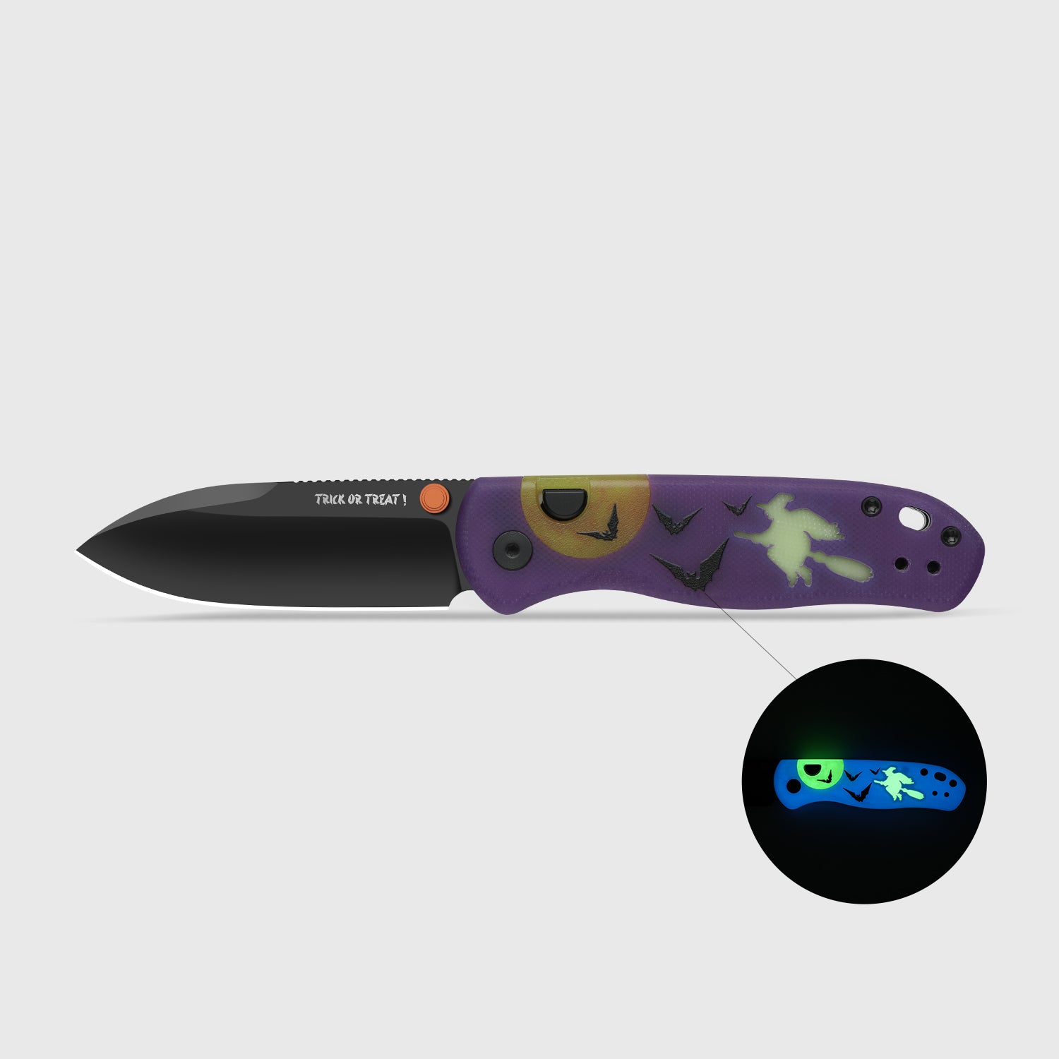 Halloween | Drop Bear® | ELMAX | Dual-Color GID Handle | KizerB™ 3619H