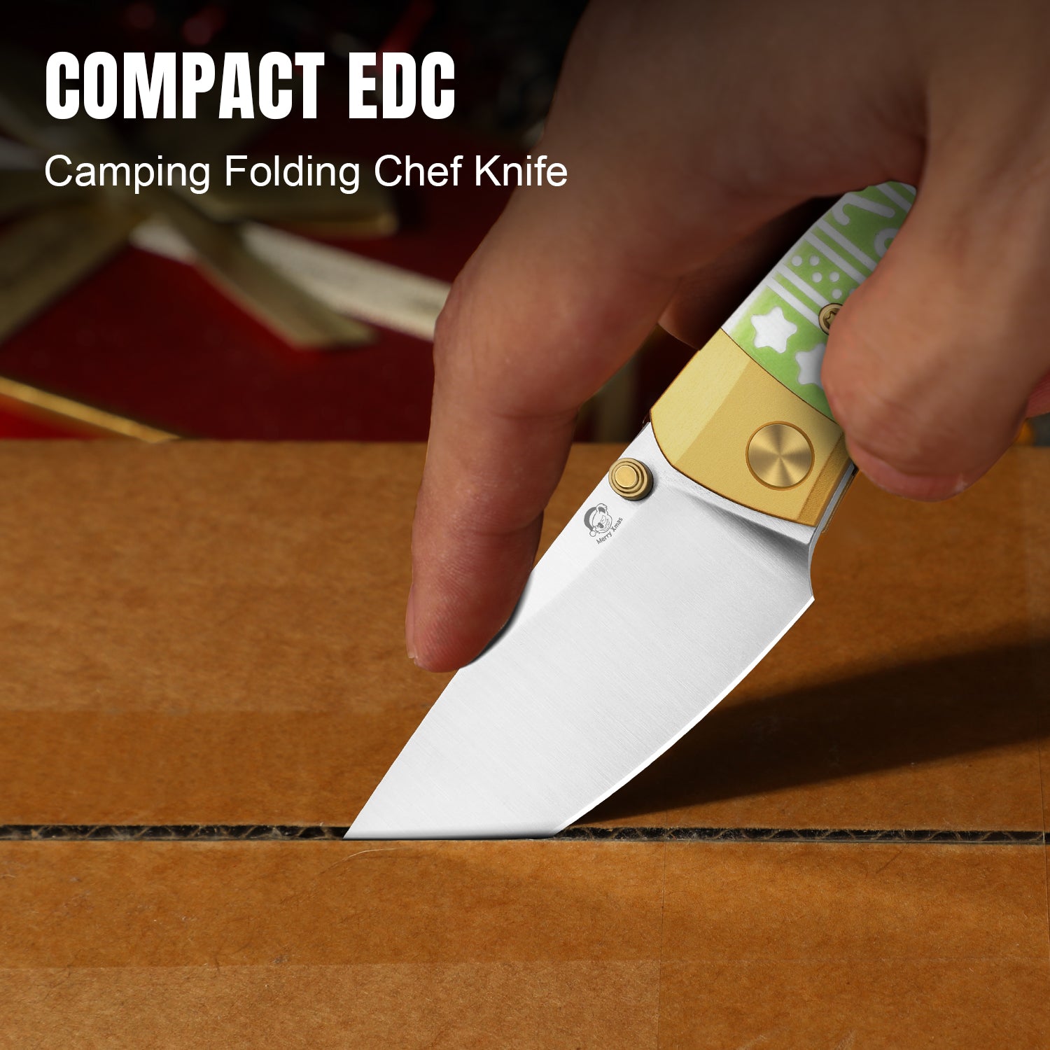 Christmas | Mini MoMo | S45VN | Aluminum &a G10 | KizerV™ 3663MC1 | Limited