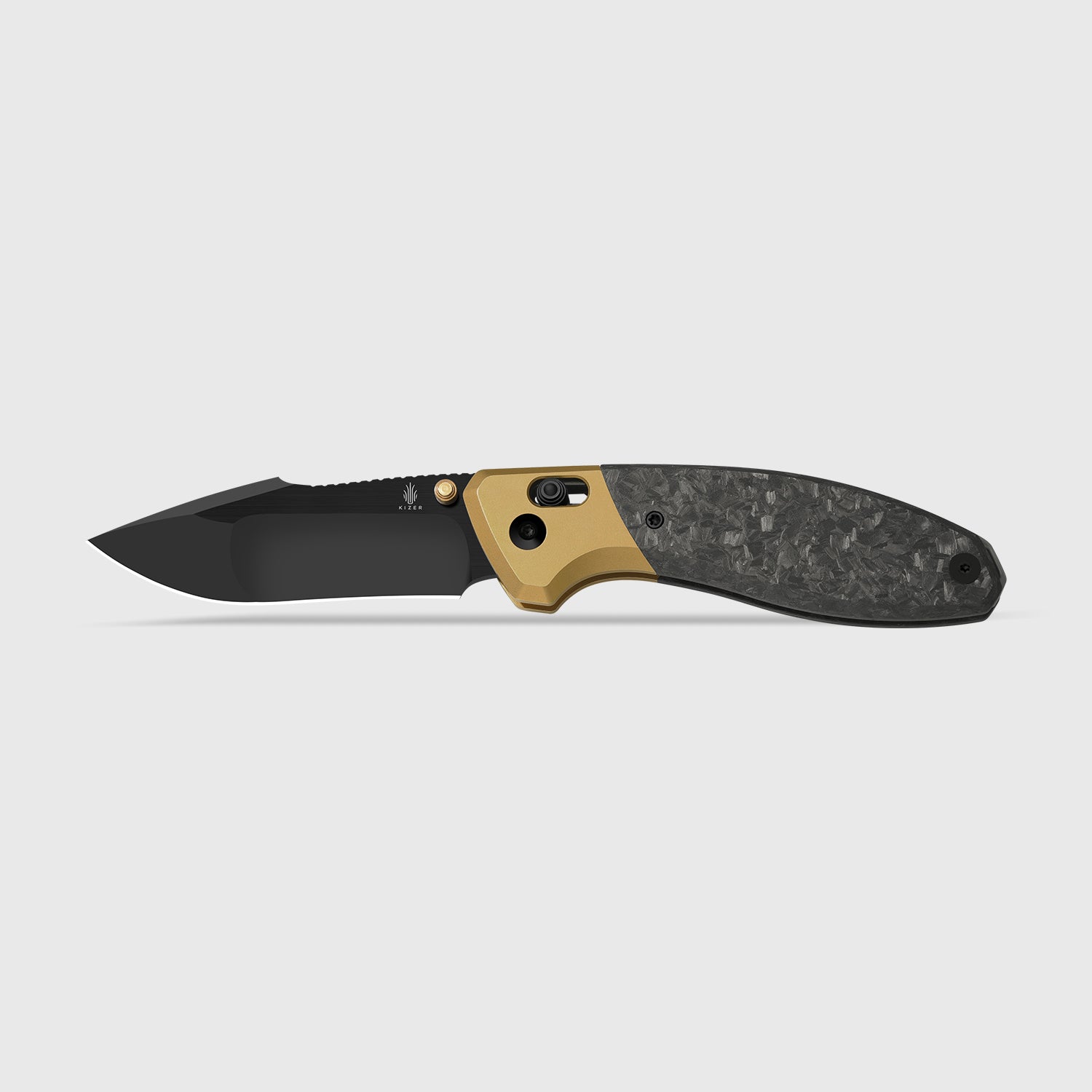 Staffi 3.3 Inch S45VN Titanium & Carbon Fiber Ki3695A1-Kizer