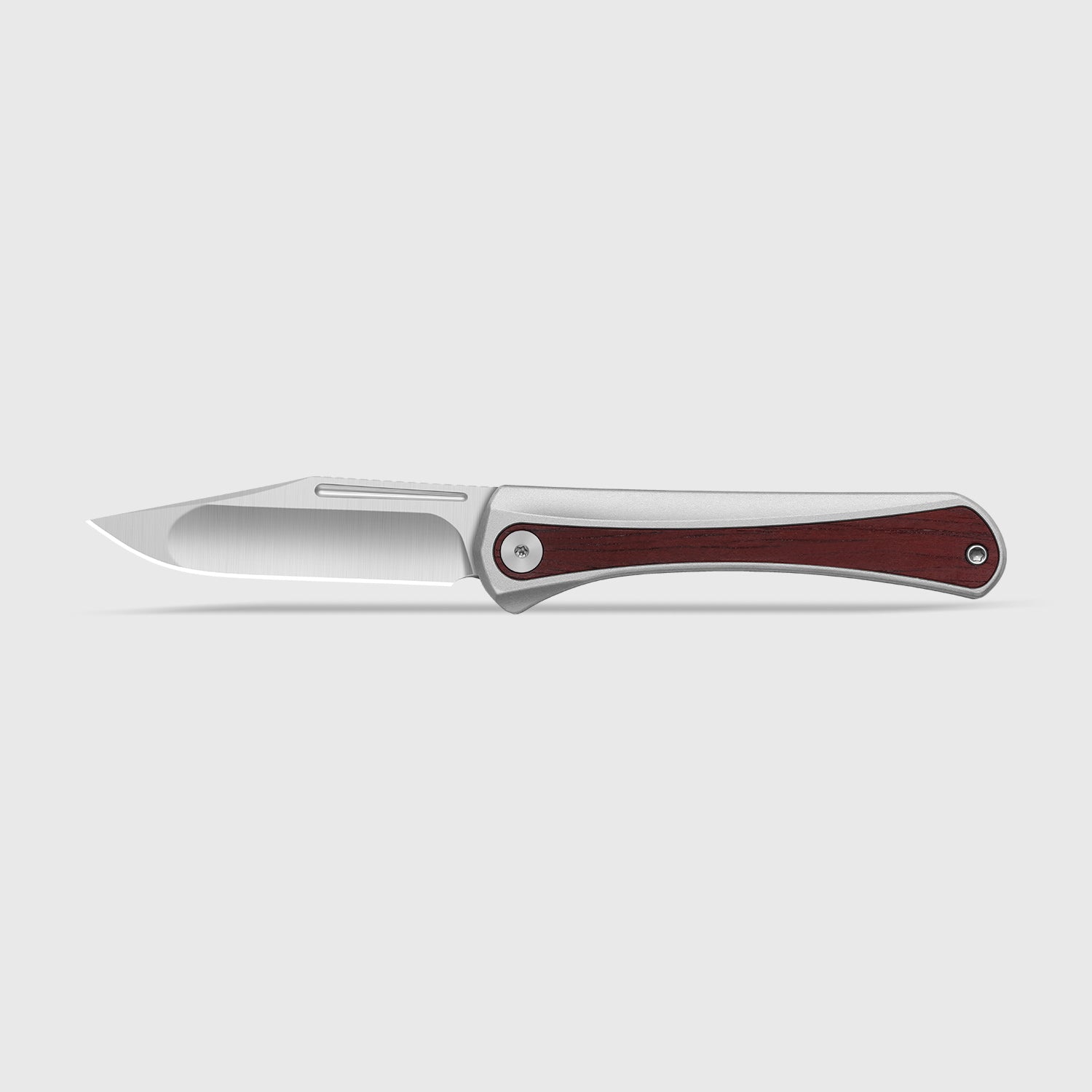 Melody | S35VN | Compound Grind | Aluminum & Panama Rosewood KizerB™ 3732A2