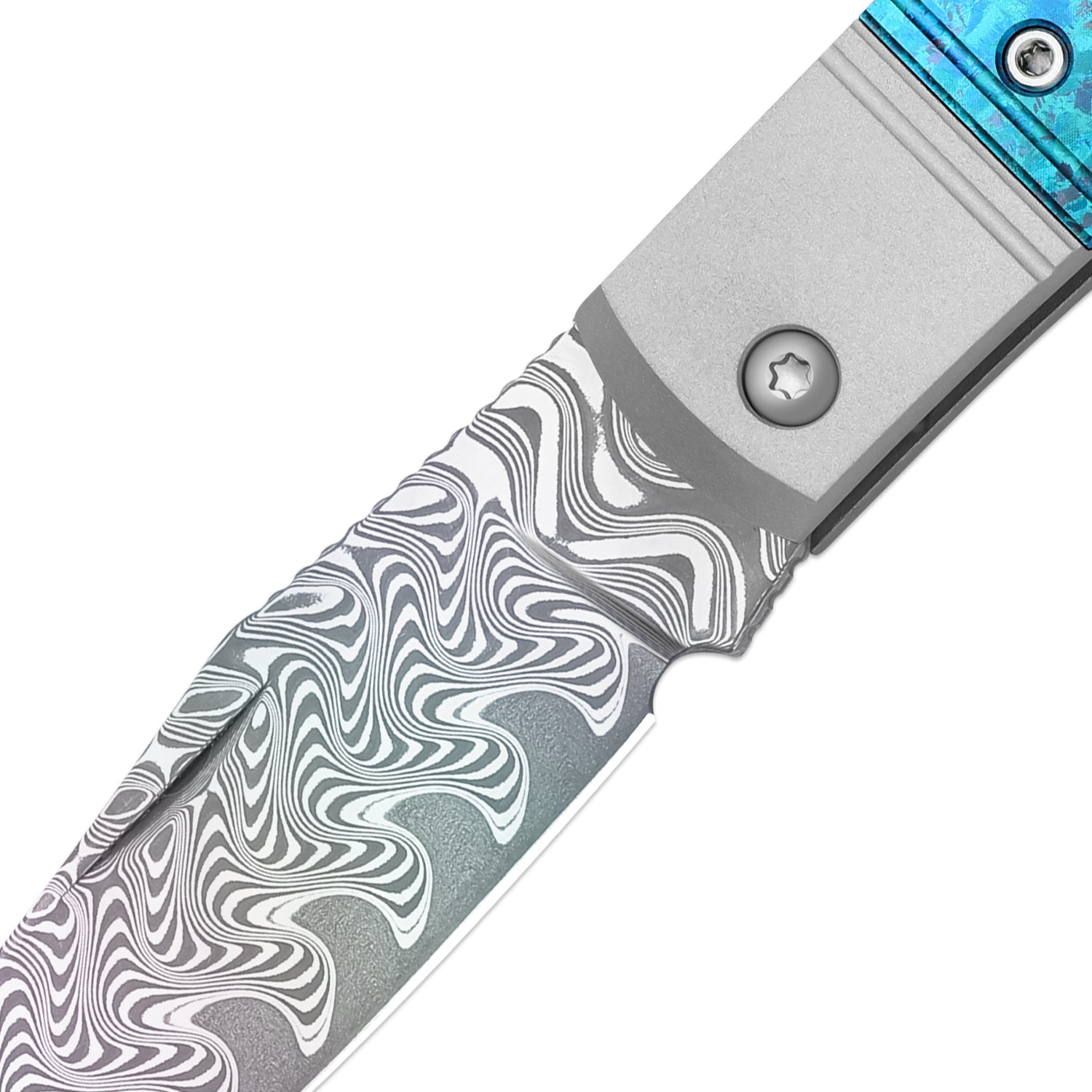 Trestle | Damascus | Aluminum & Crystallized Titanium | Ki3761A4 | Limited