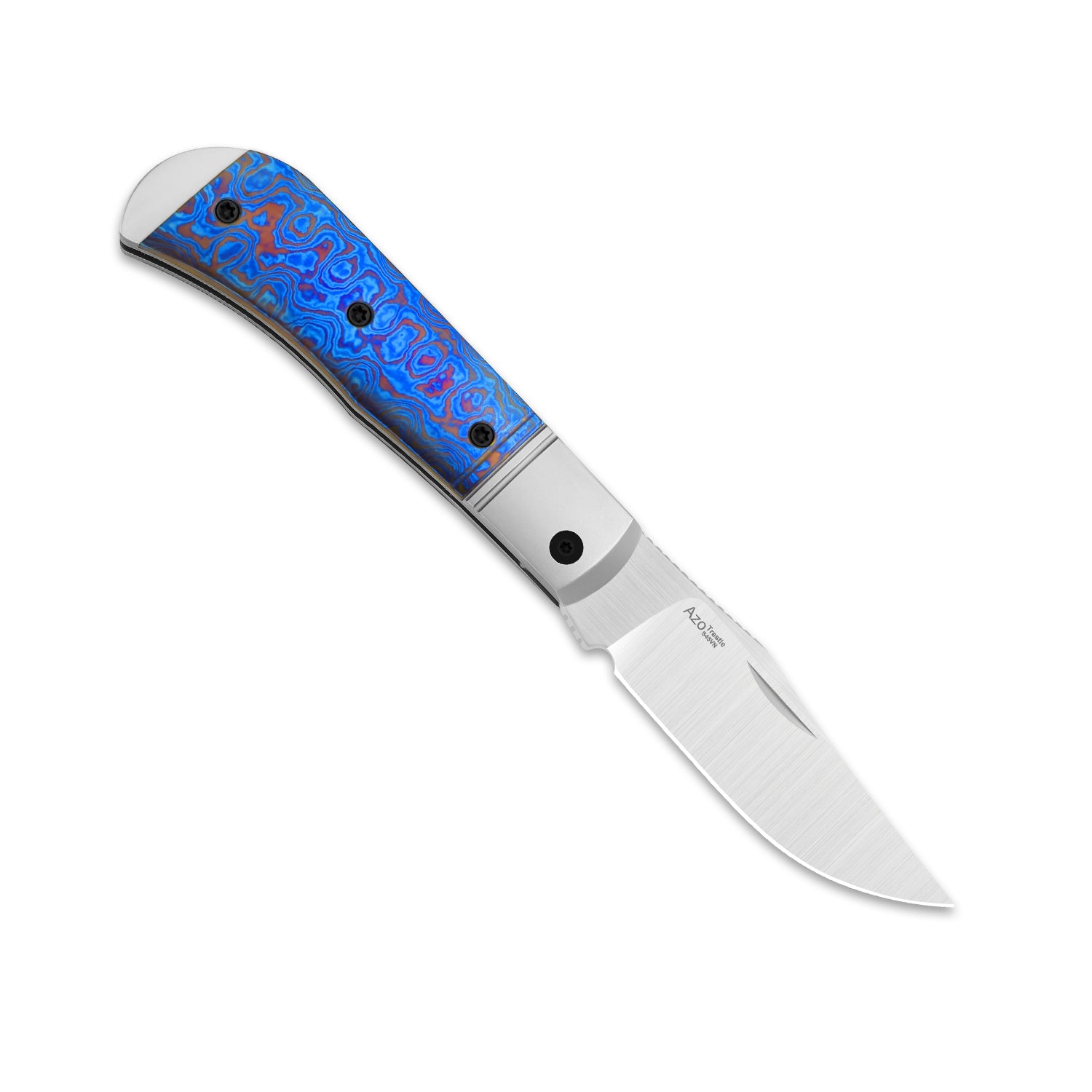 Trestle | S45VN | Titanium & Timascus | KizerB™ 3761A5 | Limited