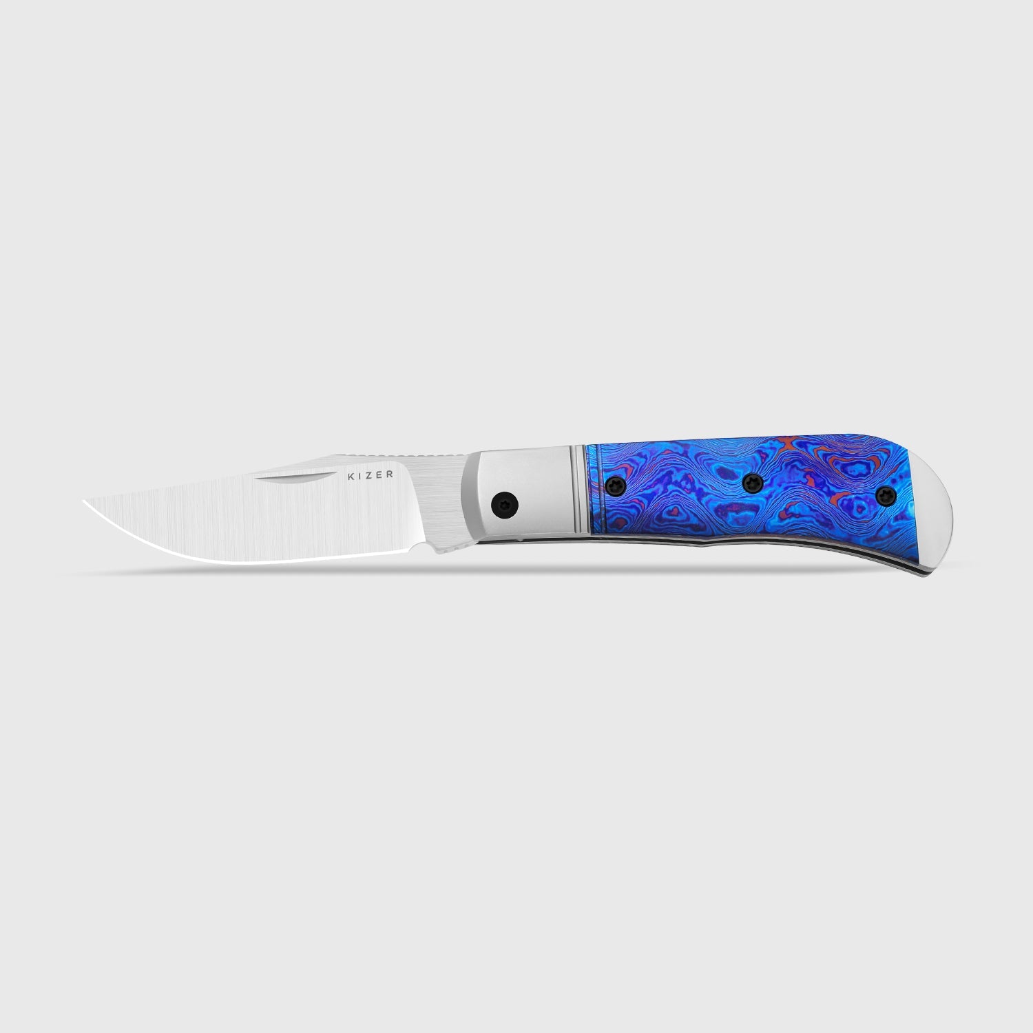 Trestle | M390 | Titanium & Timascus | KizerB™ 3761A6 | Limited