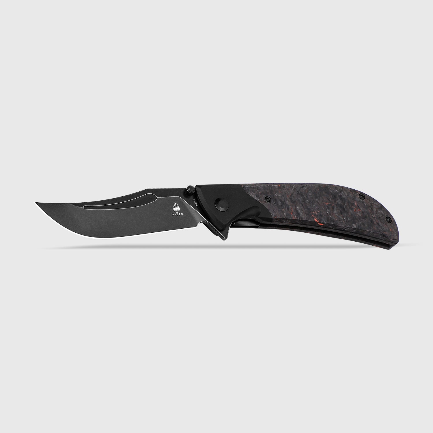 Phoenix 3.58 inch Fatcarbon+Aluminium Handle Ki4647A1-Kizer
