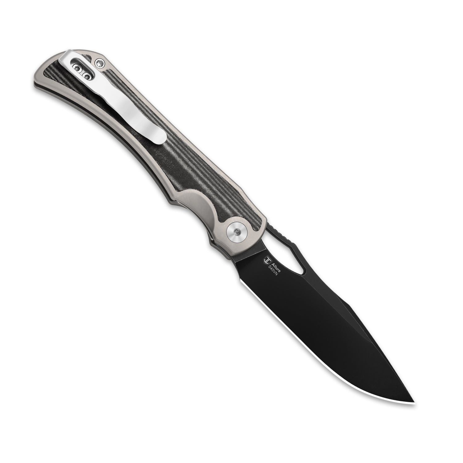 Allure | Balanced Form | S45VN | Titanium & Norplex UltreX™ Micarta | KizerB™ 4763LDA2