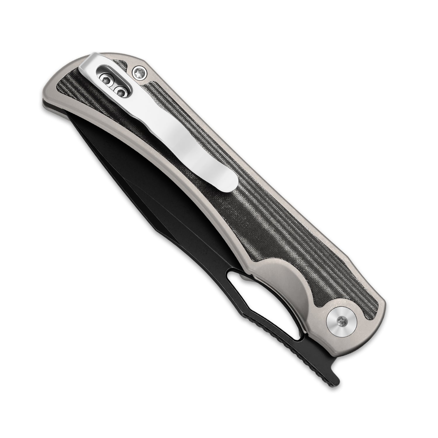 Allure | Balanced Form | S45VN | Titanium & Norplex UltreX™ Micarta | KizerB™ 4763LDA2