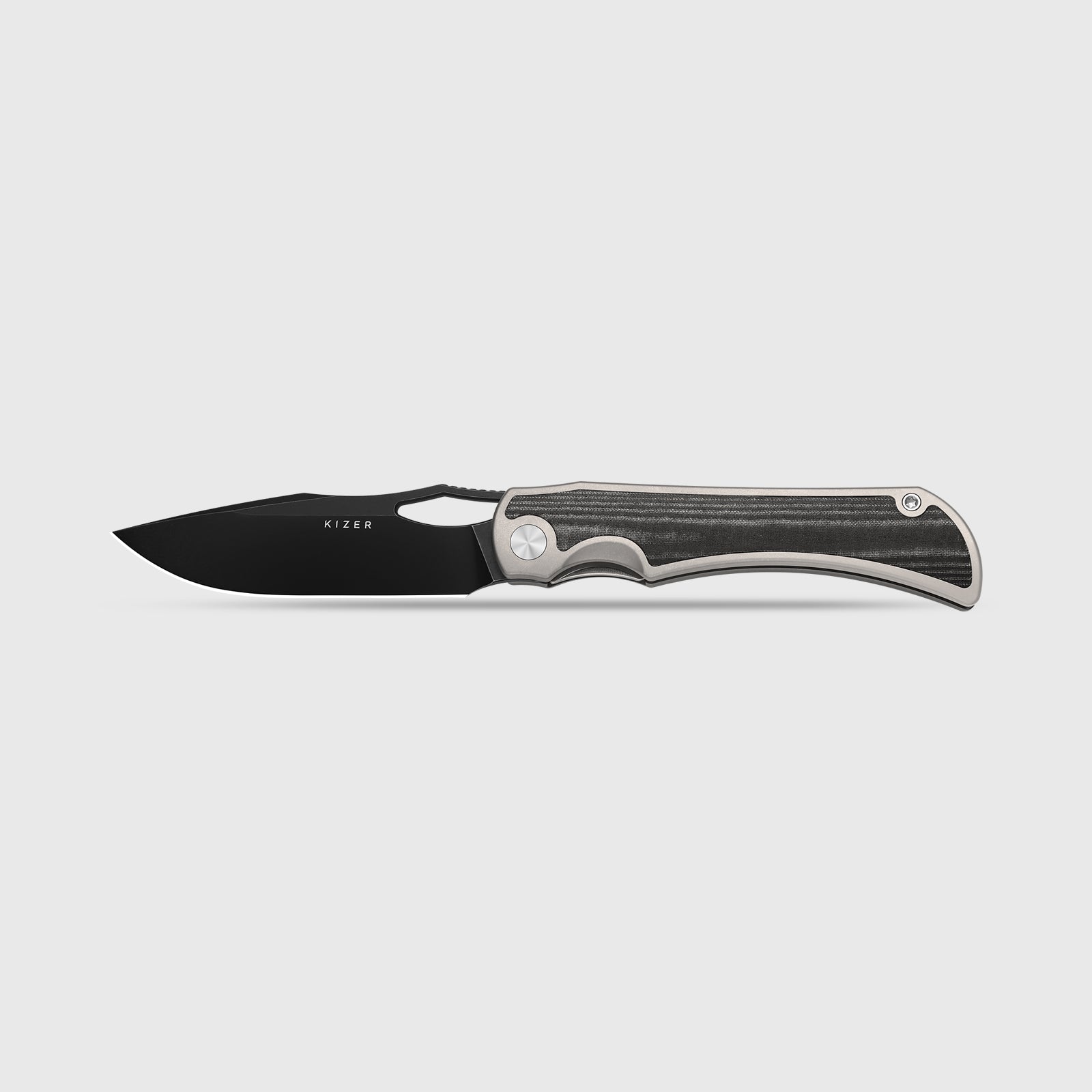 Allure S45VN Titanium & Norplex UltreX™ Micarta - Kizer