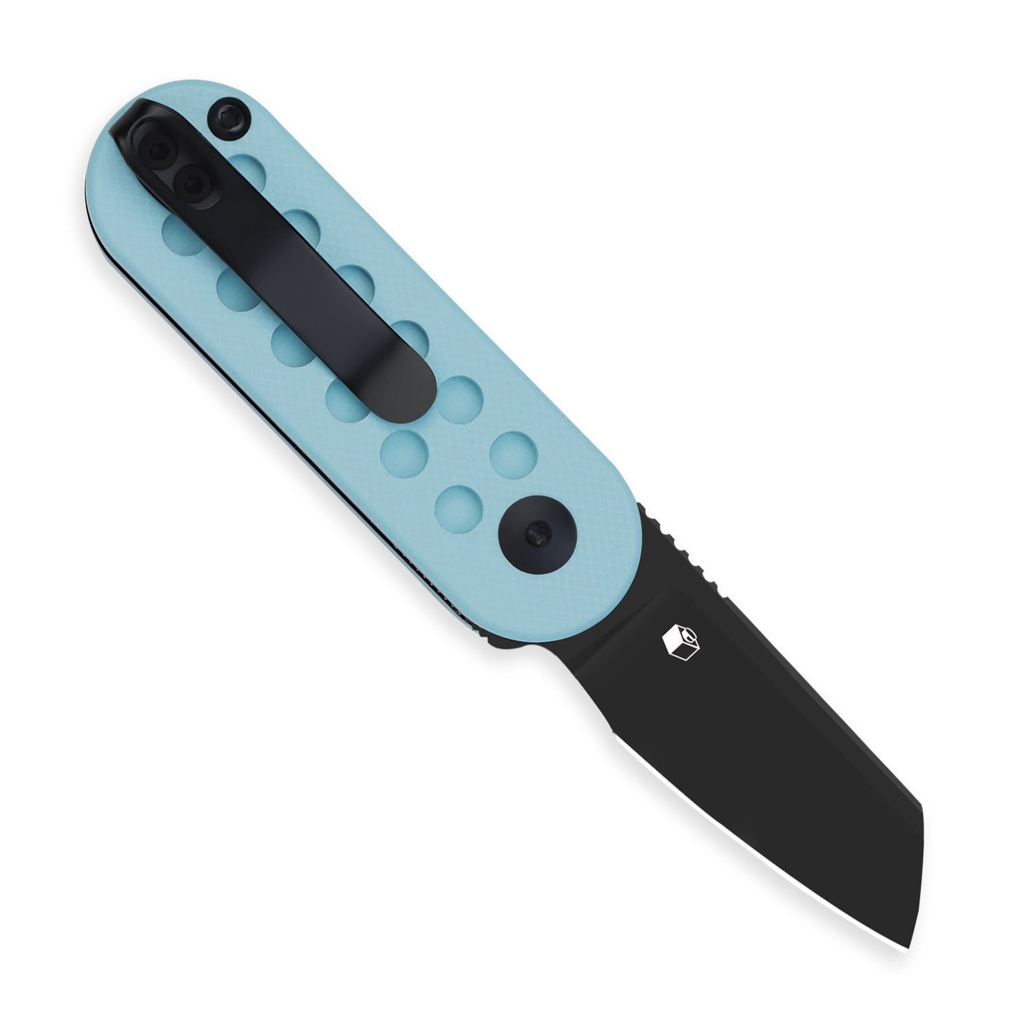 Mini Bay | 14C28N | Blue Brick G10 Handle | KizerV™ 2583A2