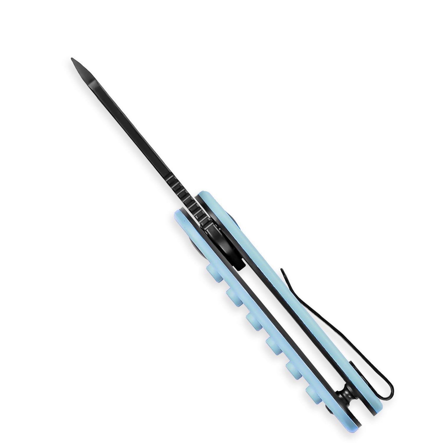 Mini Bay | 14C28N | Blue Brick G10 Handle | KizerV™ 2583A2