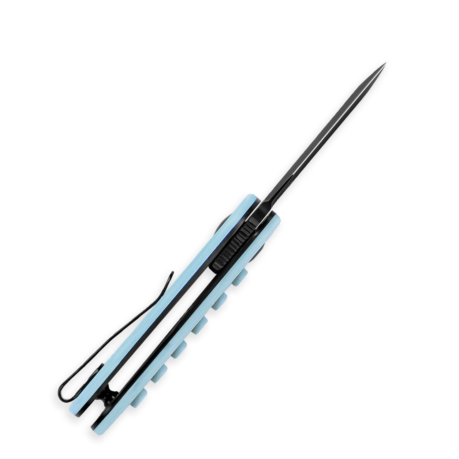 Mini Bay | 14C28N | Blue Brick G10 Handle | KizerV™ 2583A2