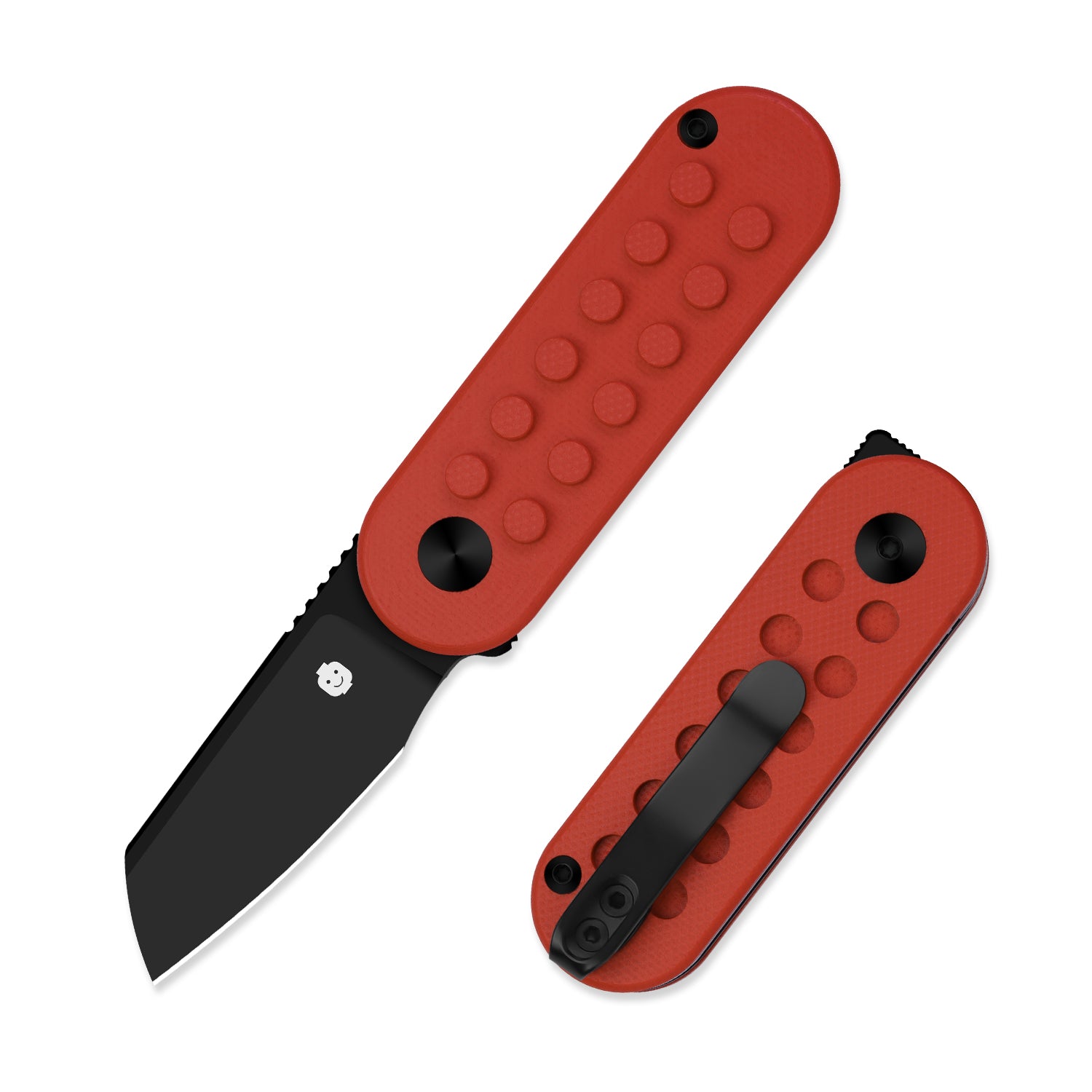 Mini Bay | 14C28N | Red Brick G10 Handle | V2583A4