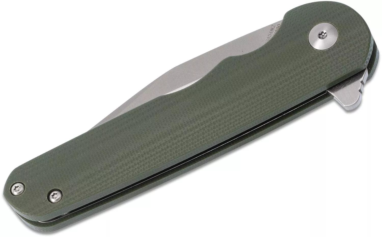 Kizer Flashbang Flipper Knife N690 Satin Blade G10 Handle V3454N2