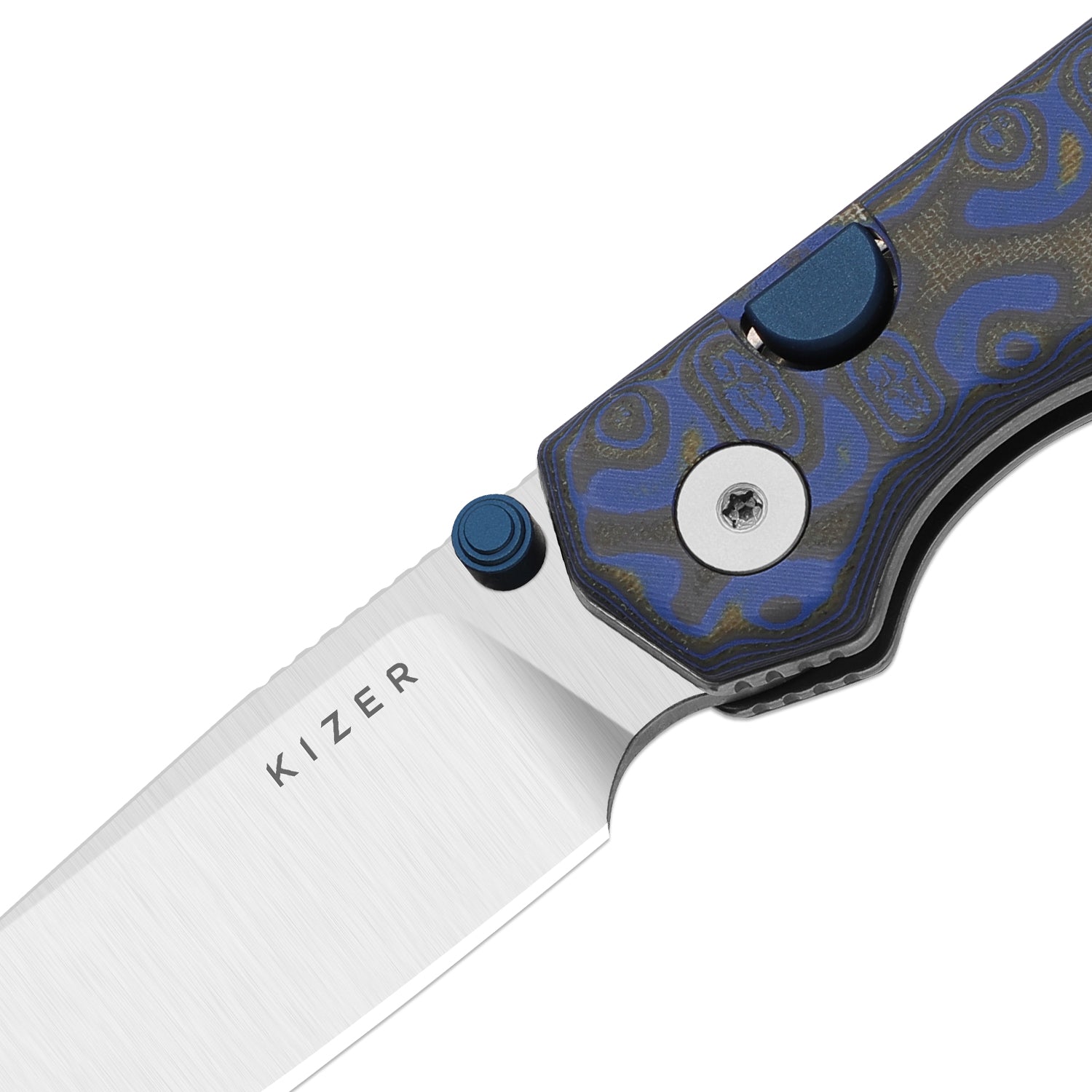 Begleiter 2.9 | Kizer Button Liner Lock™ | Vortex Pattern Micarta | BD1N | KizerV™ 3458.2BDA1